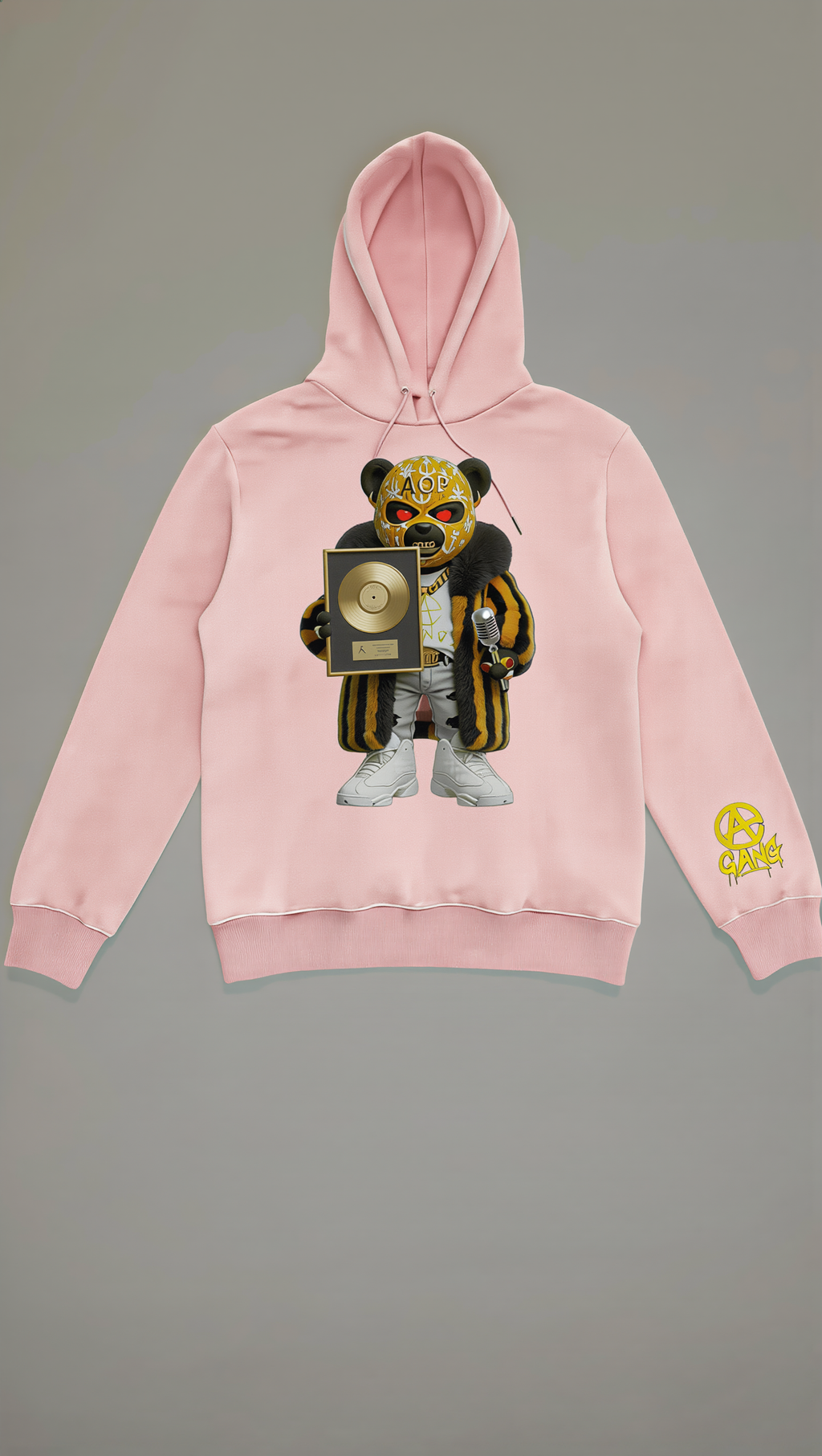 Sweat à Capuche Aop Gang Official