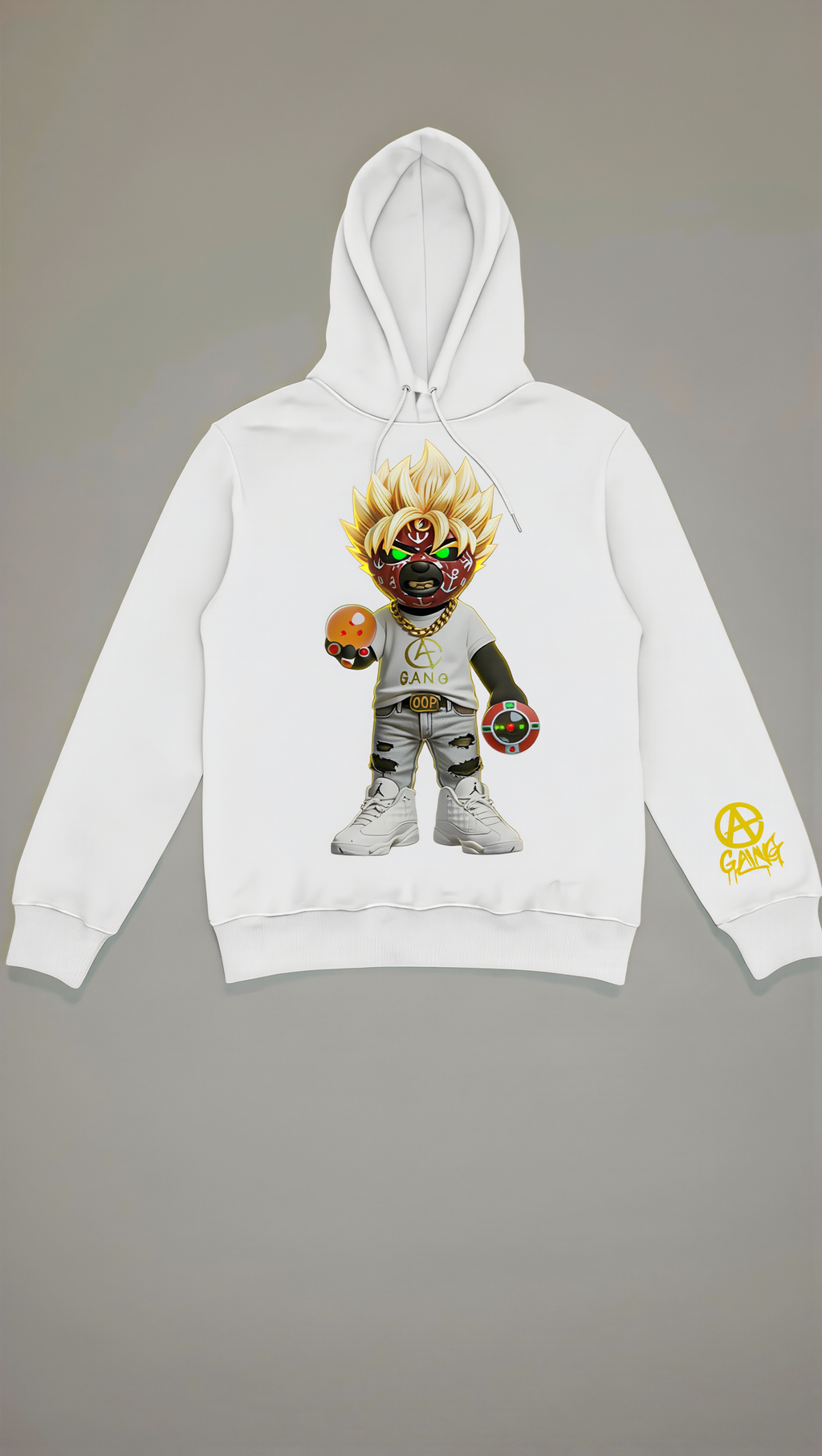 Sweat à Capuche Aop Gang Official