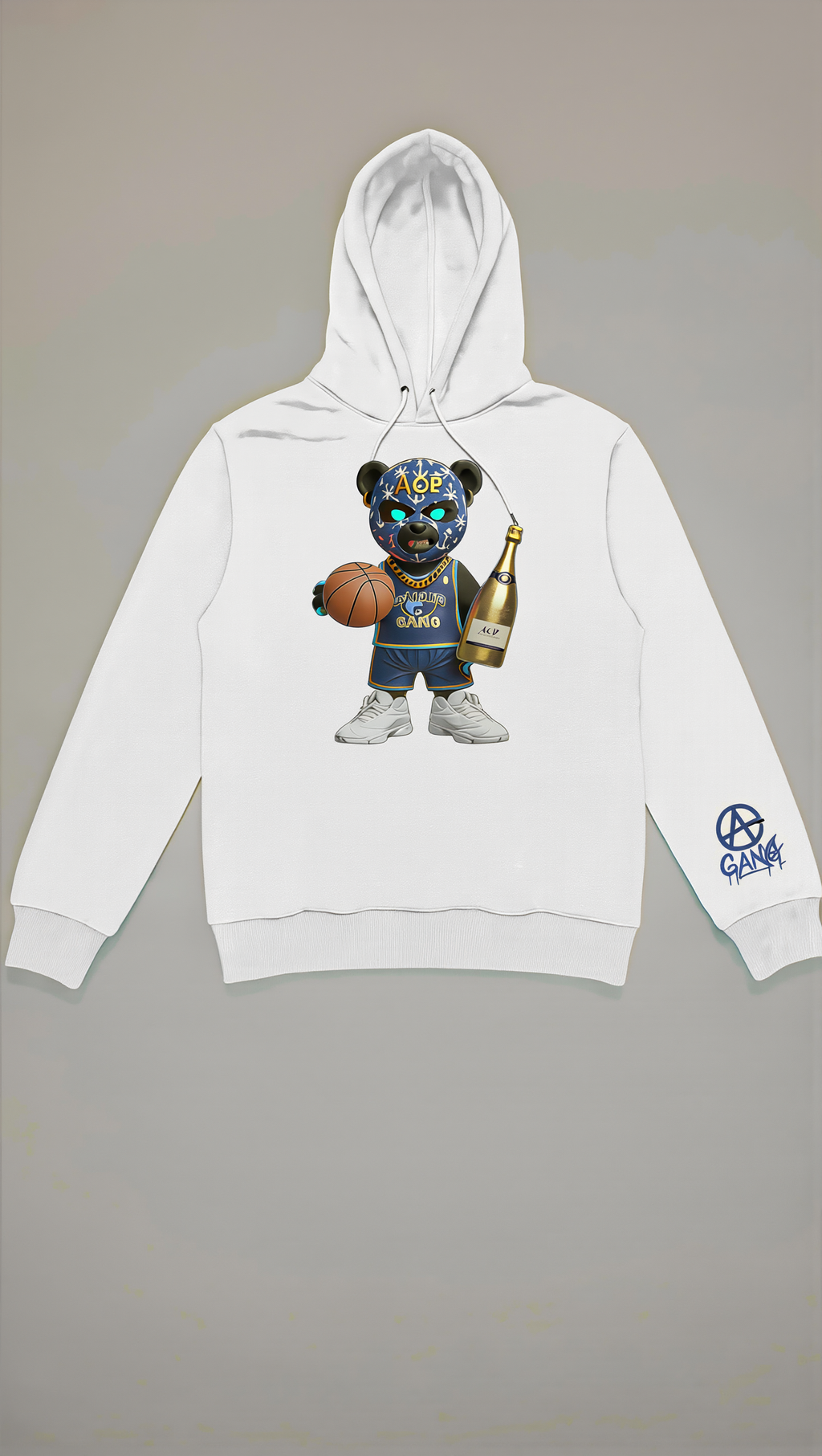 Sweat à Capuche Aop Gang Official