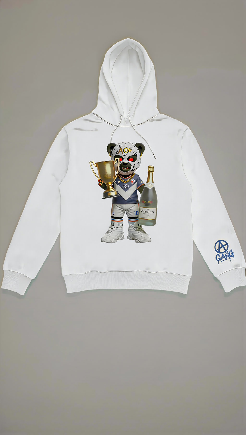 Sweat à Capuche Aop Gang Official