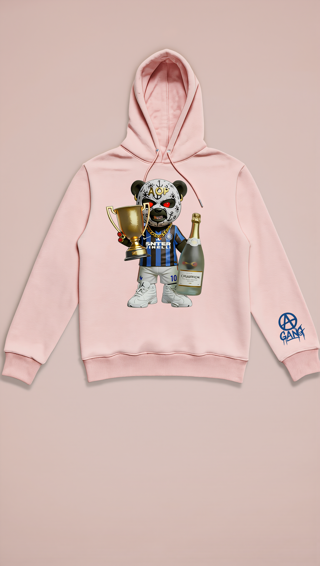 Sweat à Capuche Aop Gang Official