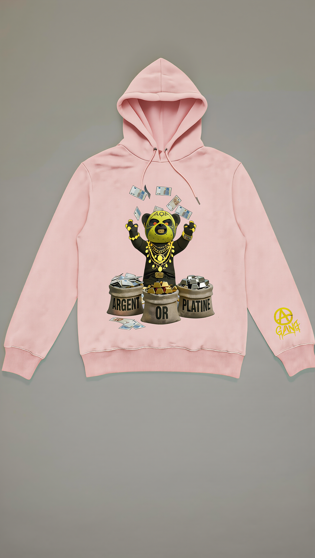 Sweat à Capuche Aop Gang Official