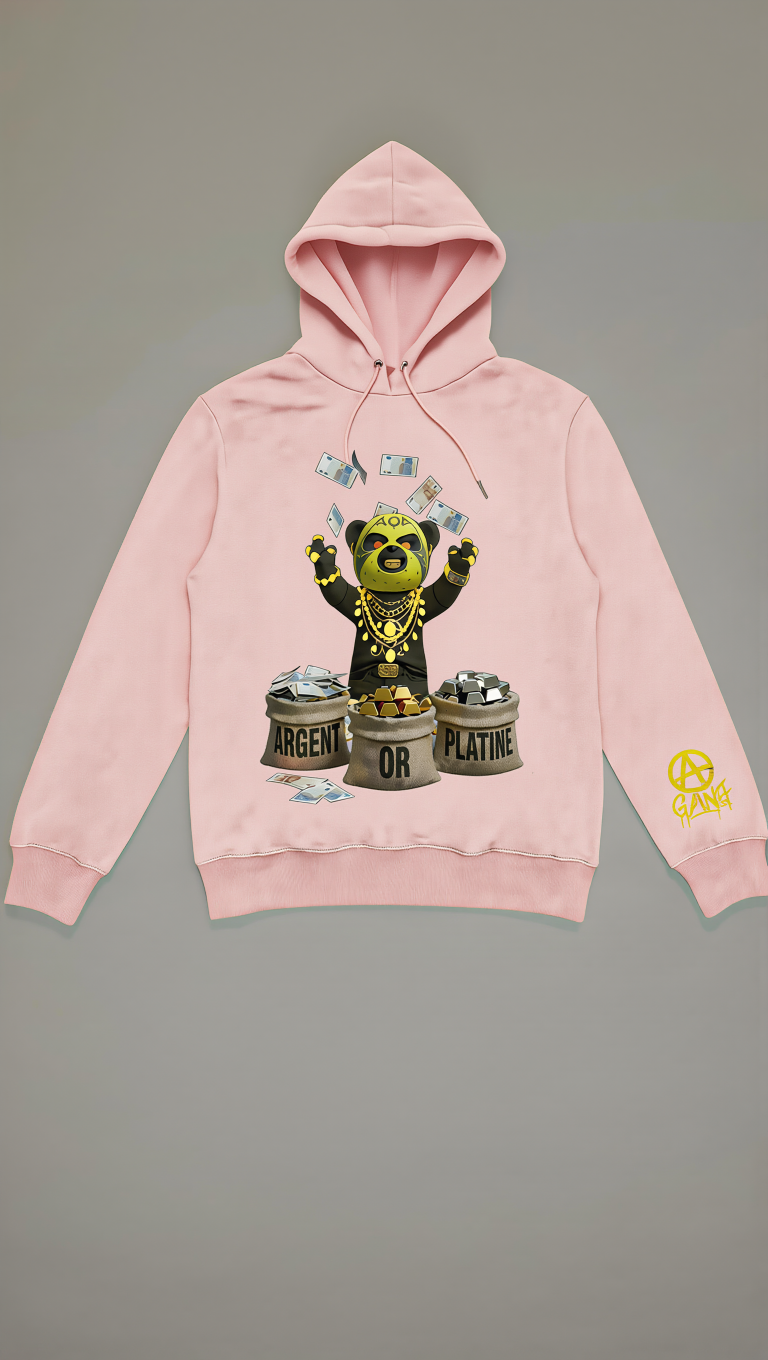 Sweat à Capuche Aop Gang Official