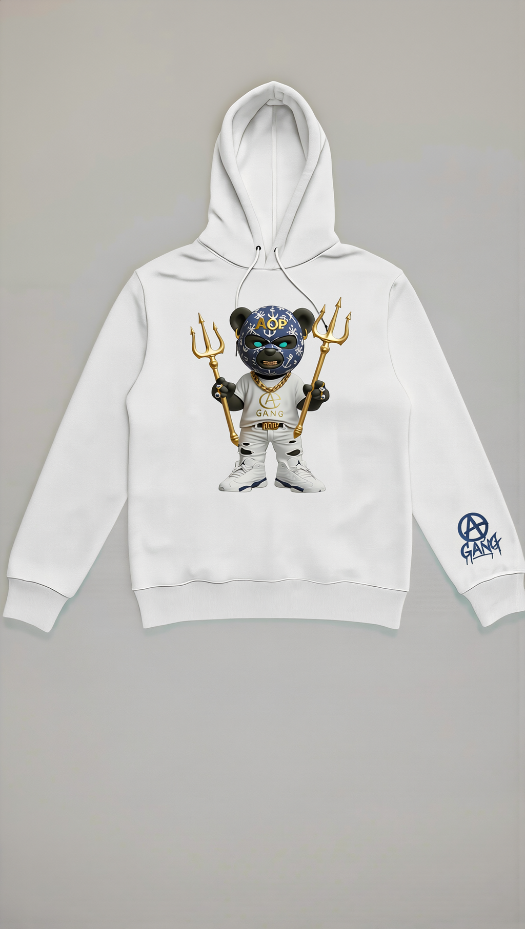 Sweat à Capuche Aop Gang Official