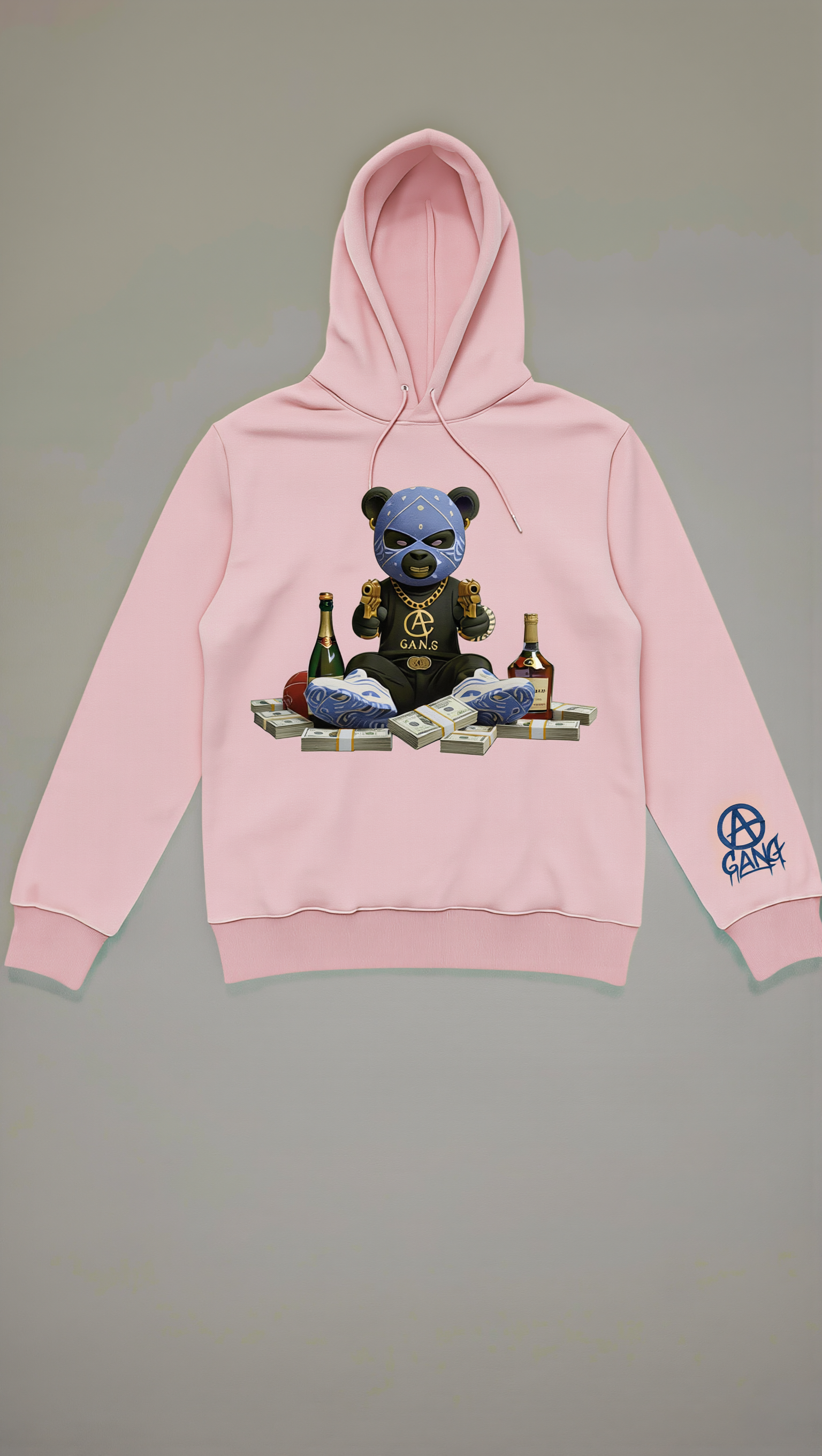 Sweat à Capuche Aop Gang Official