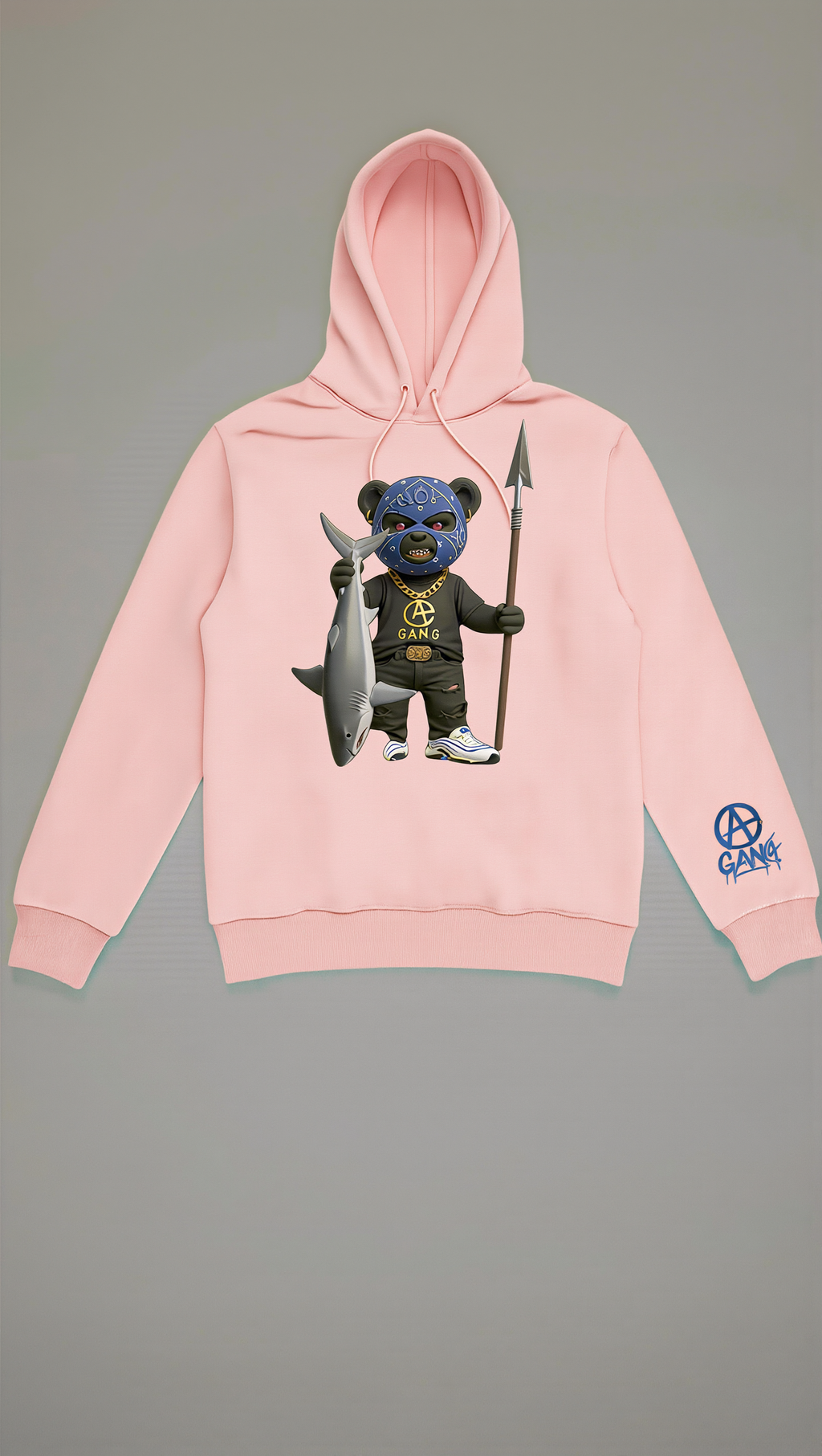 Sweat à Capuche Aop Gang Official