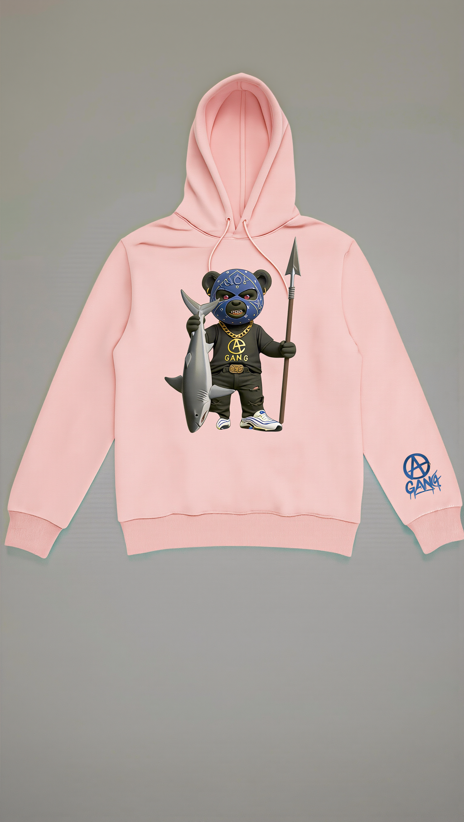 Sweat à Capuche Aop Gang Official