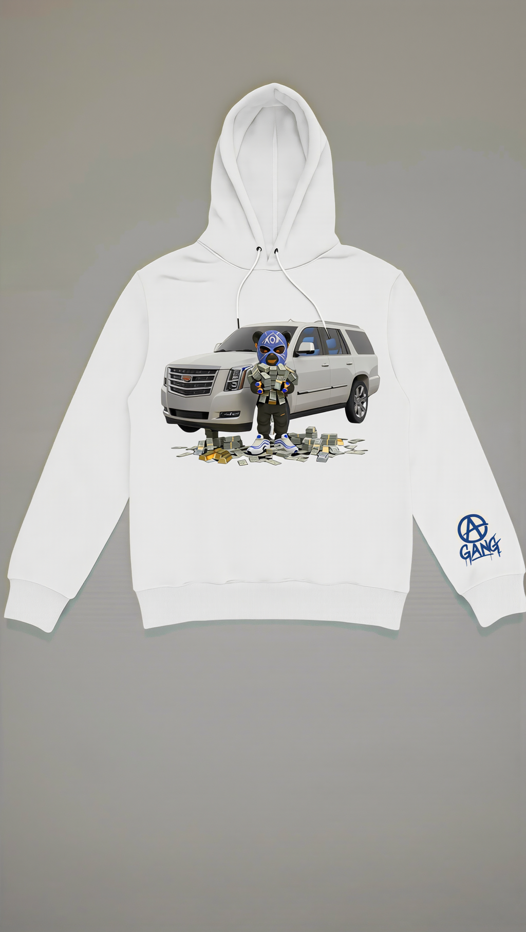 Sweat à Capuche Aop Gang Official