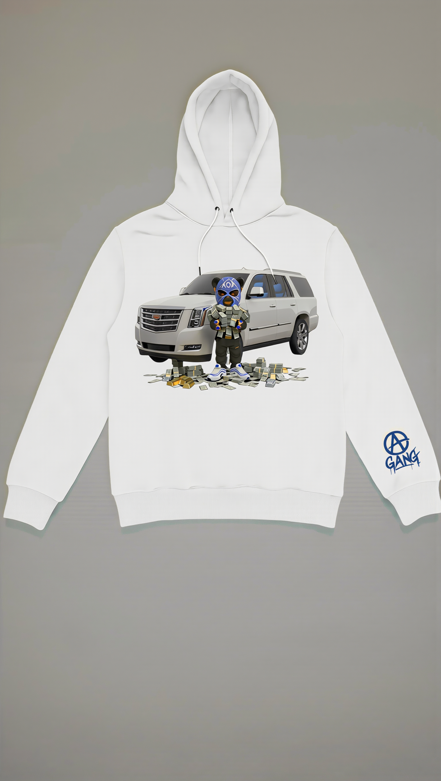 Sweat à Capuche Aop Gang Official