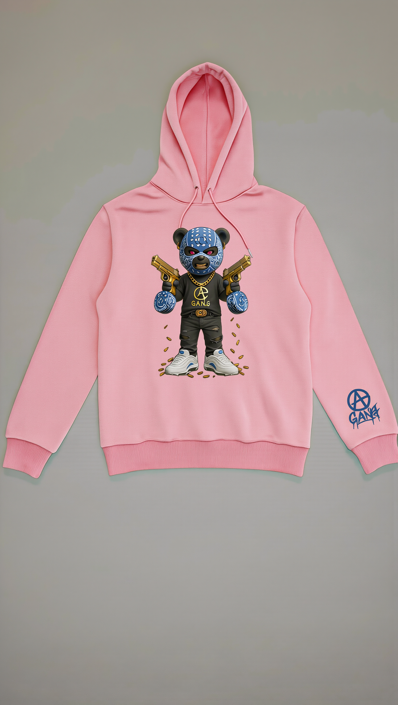 Sweat à Capuche Aop Gang Official