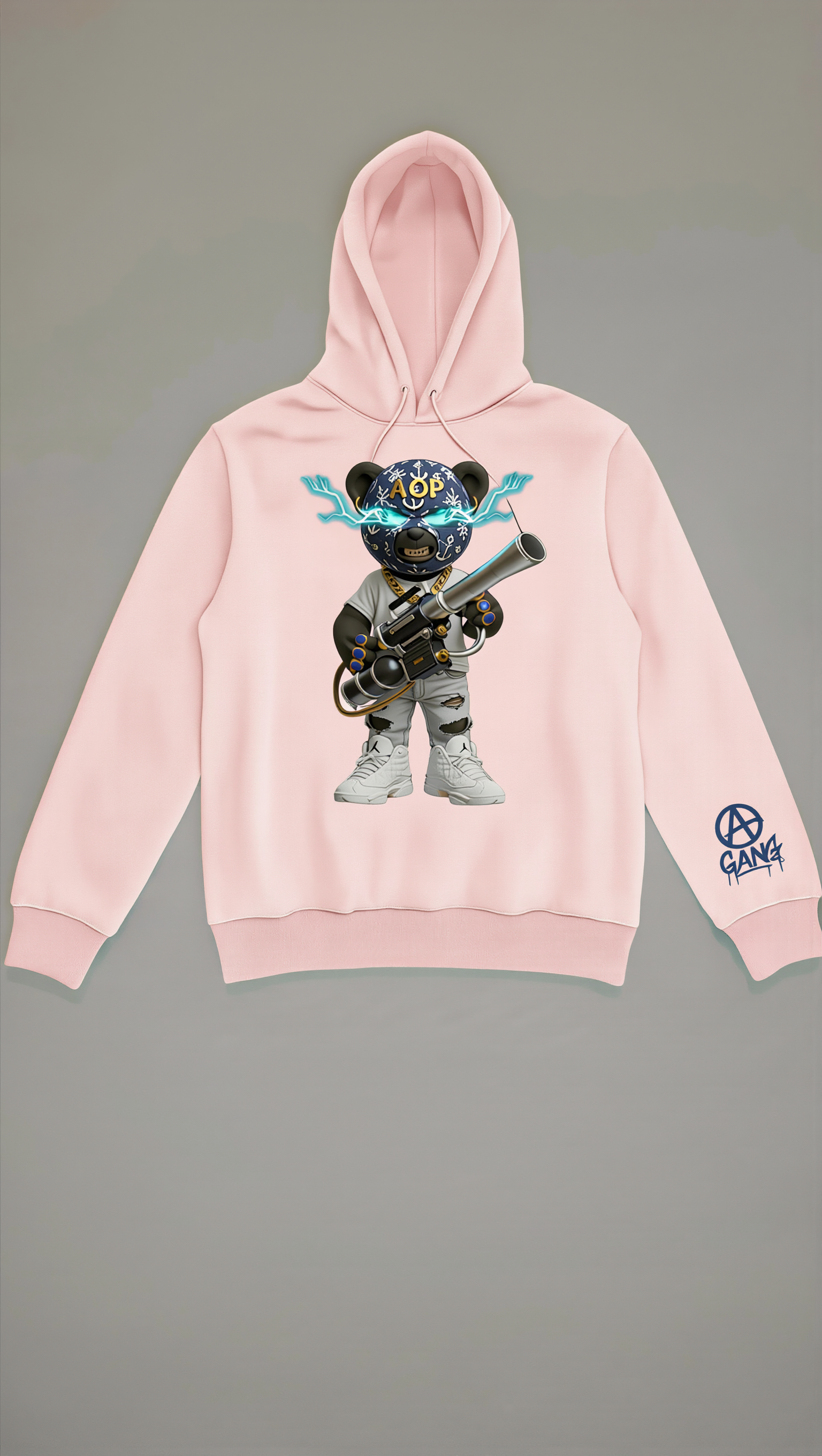 Sweat à Capuche Aop Gang Official