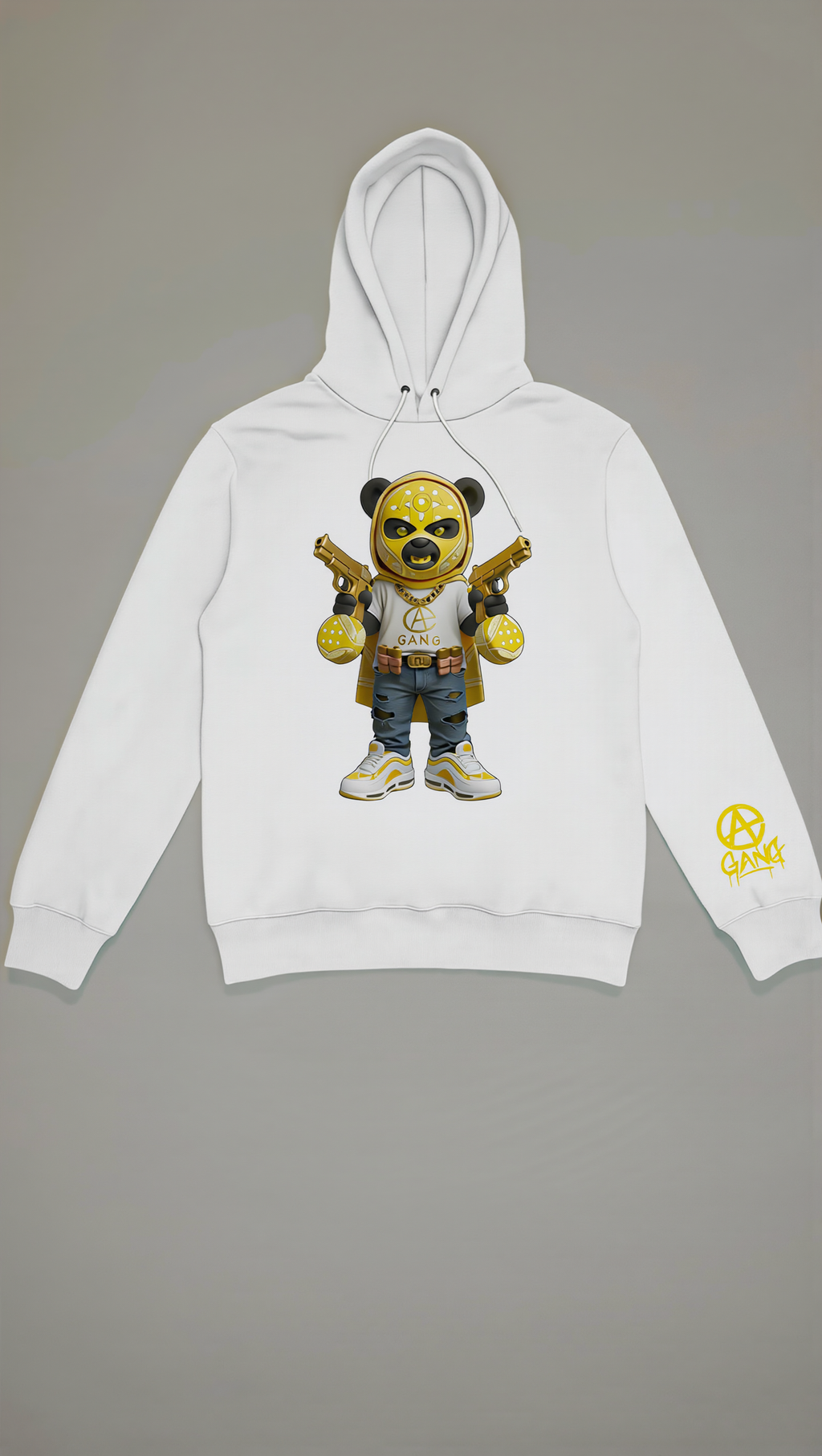 Sweat à Capuche Aop Gang Official