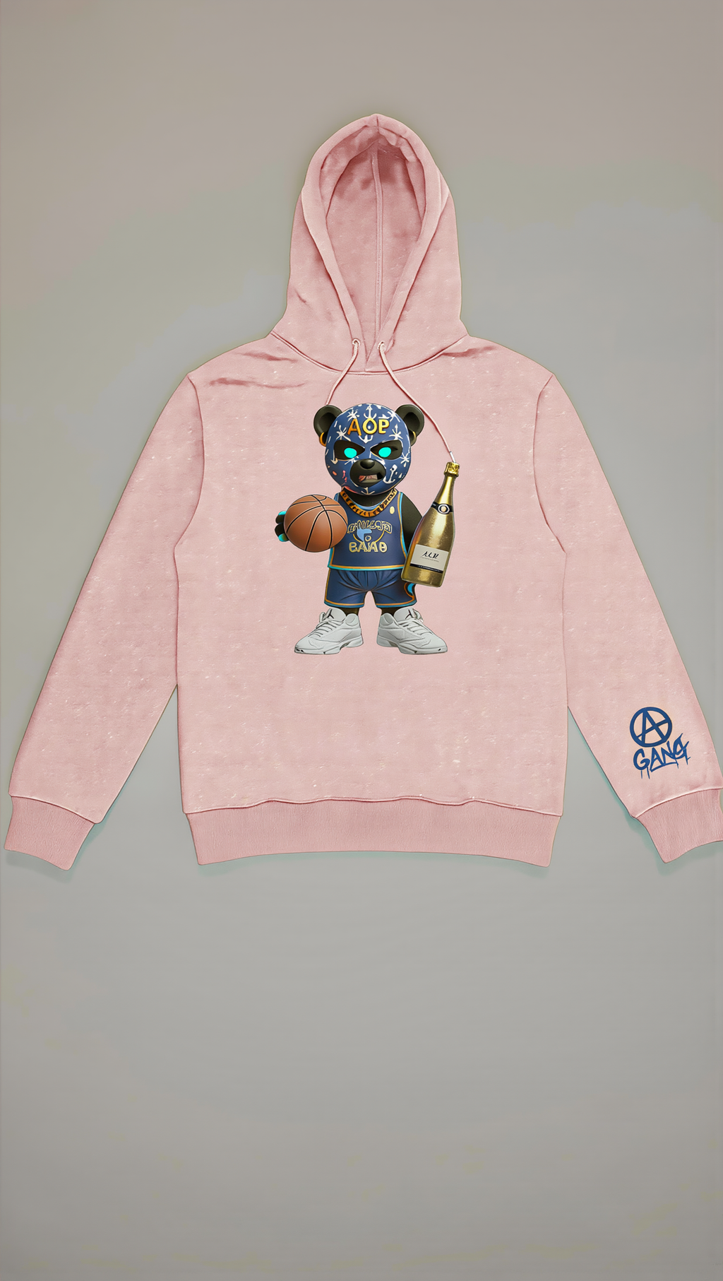 Sweat à Capuche Aop Gang Official