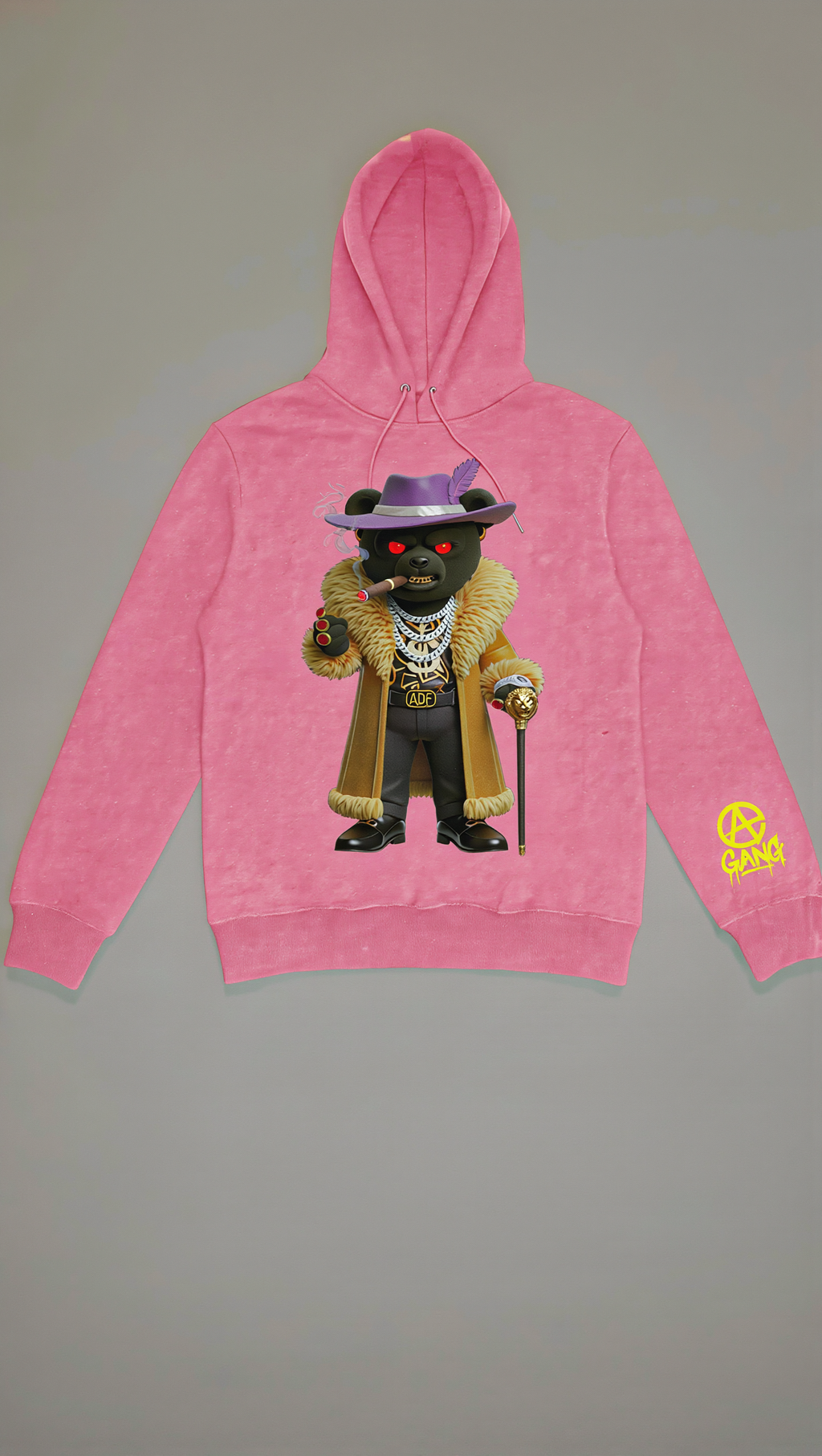 Sweat à Capuche Aop Gang Official