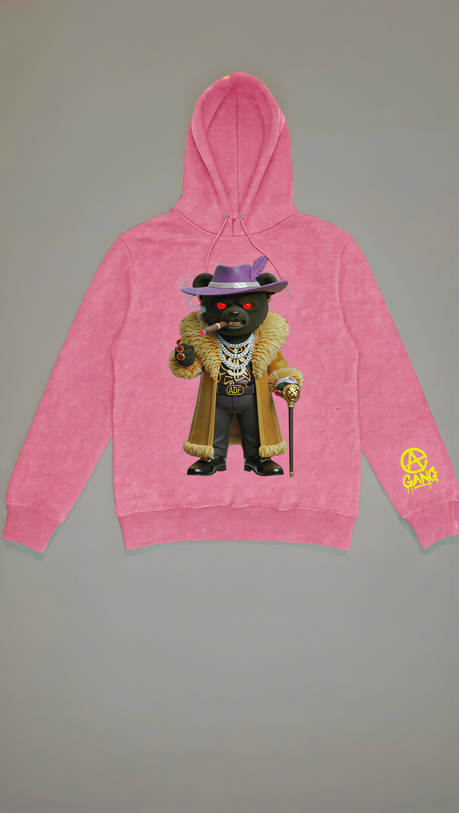 Sweat à Capuche Aop Gang Official