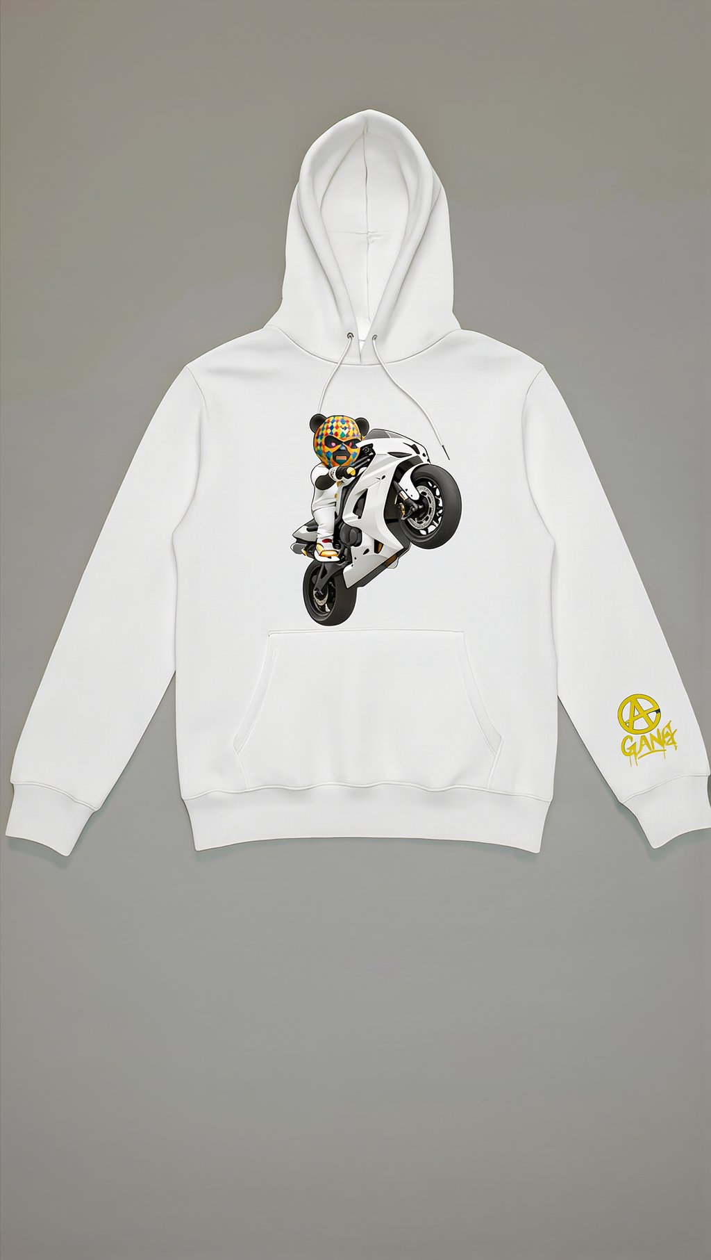 Sweat à Capuche Aop Gang Official