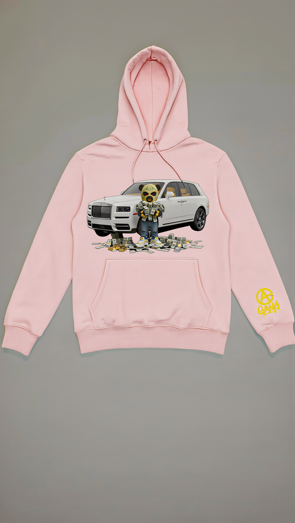 Sweat à Capuche Aop Gang Official