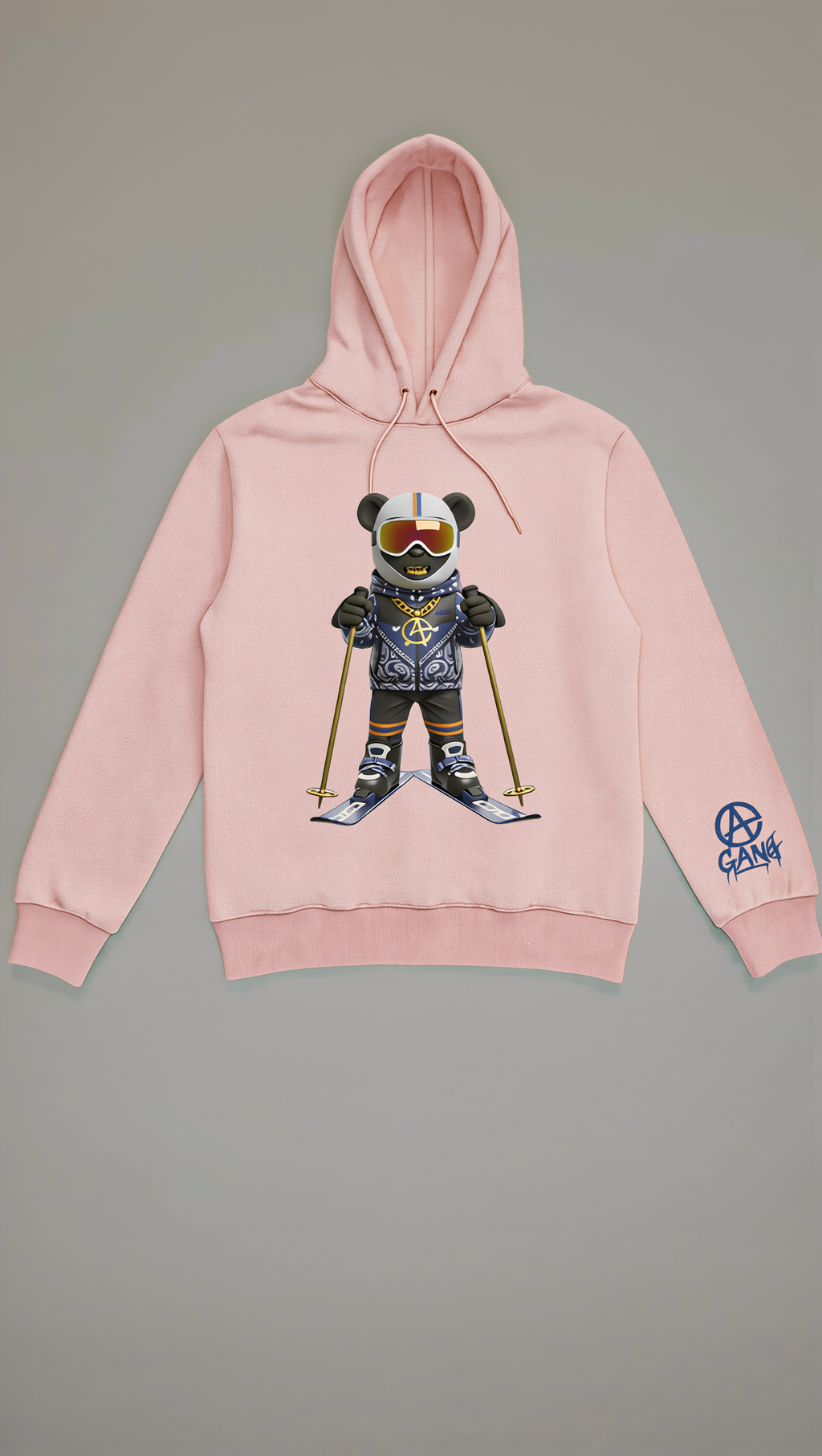 Sweat à Capuche Aop Gang Official