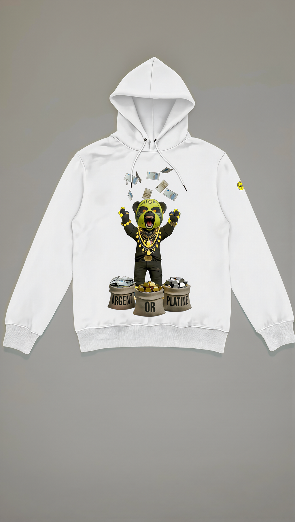 Sweat à Capuche Aop Gang Official