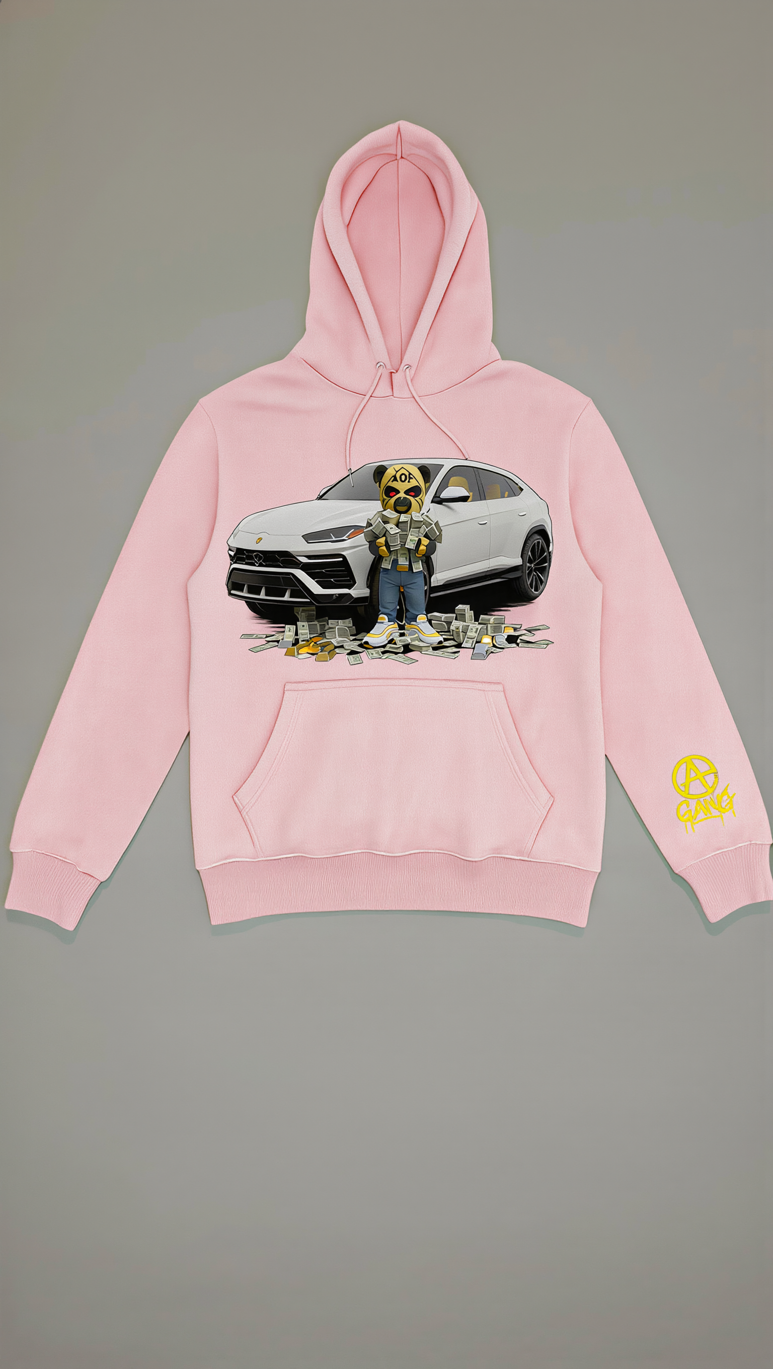 Sweat à Capuche Aop Gang Official