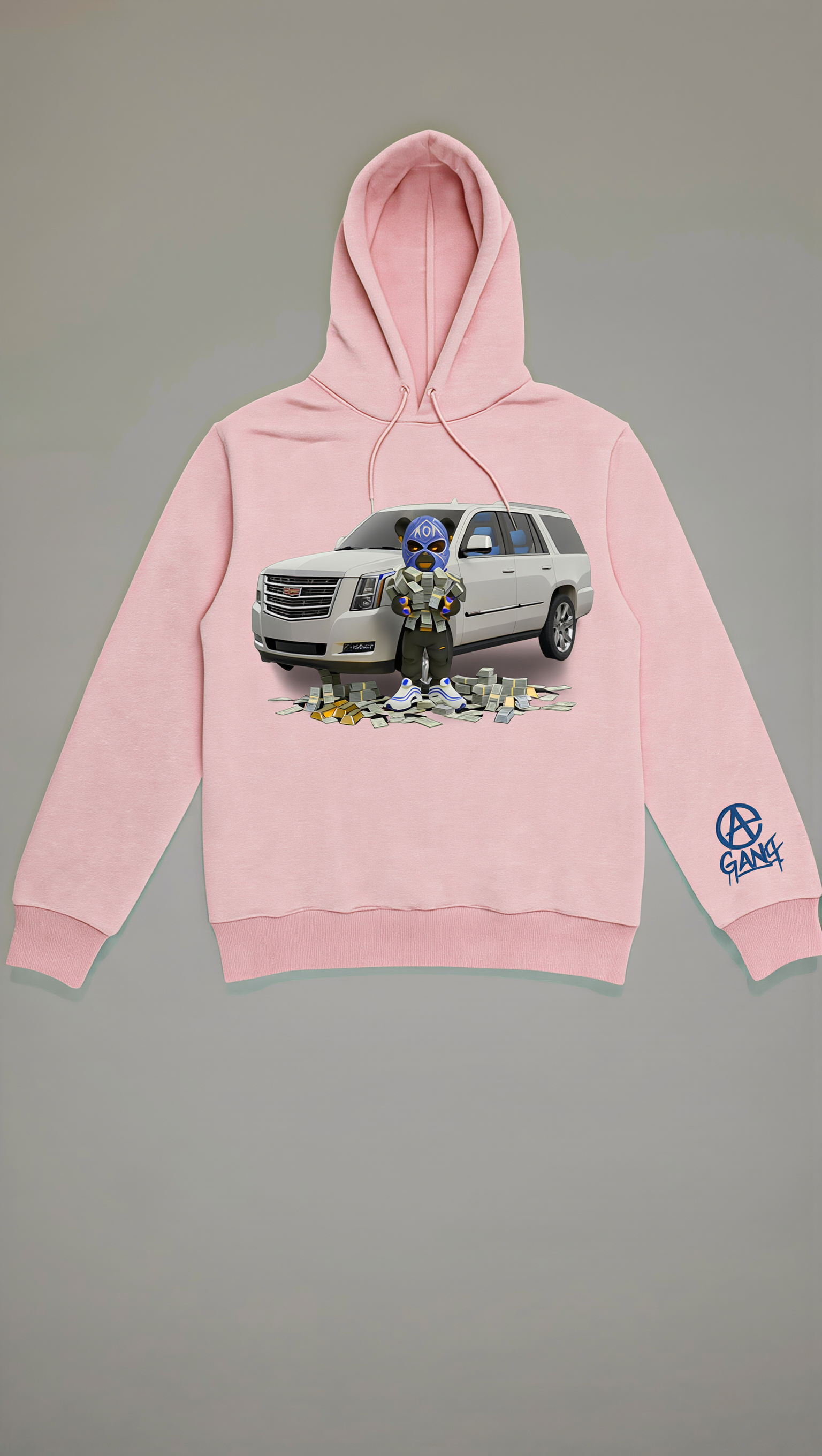 Sweat à Capuche Aop Gang Official