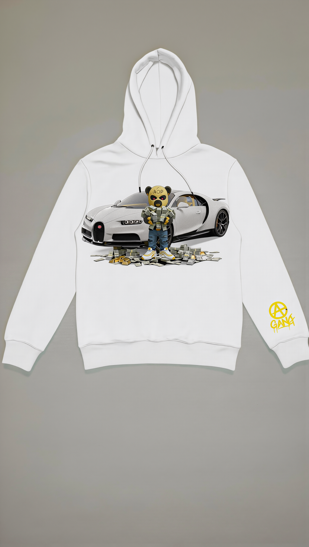 Sweat à Capuche Aop Gang Official