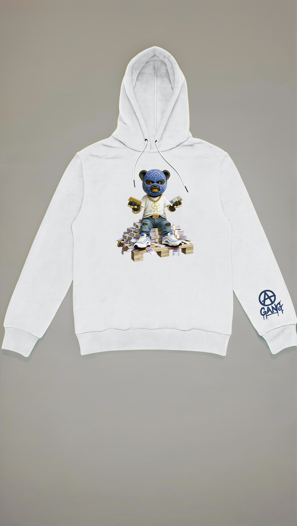 Sweat à Capuche Aop Gang Official