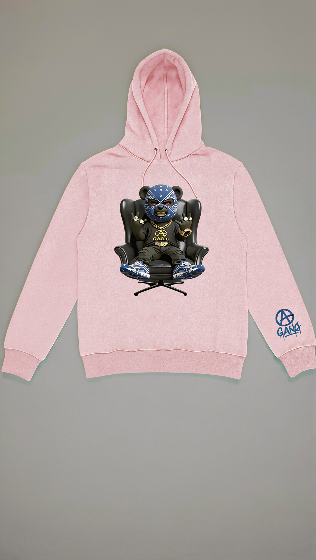 Sweat à Capuche Aop Gang Official