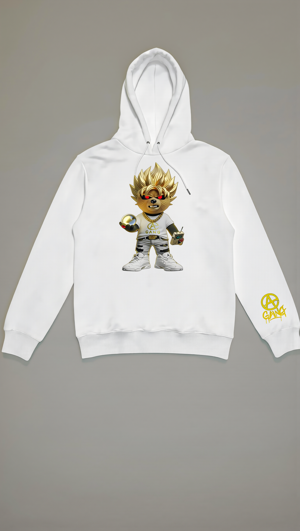 Sweat à Capuche Aop Gang Official