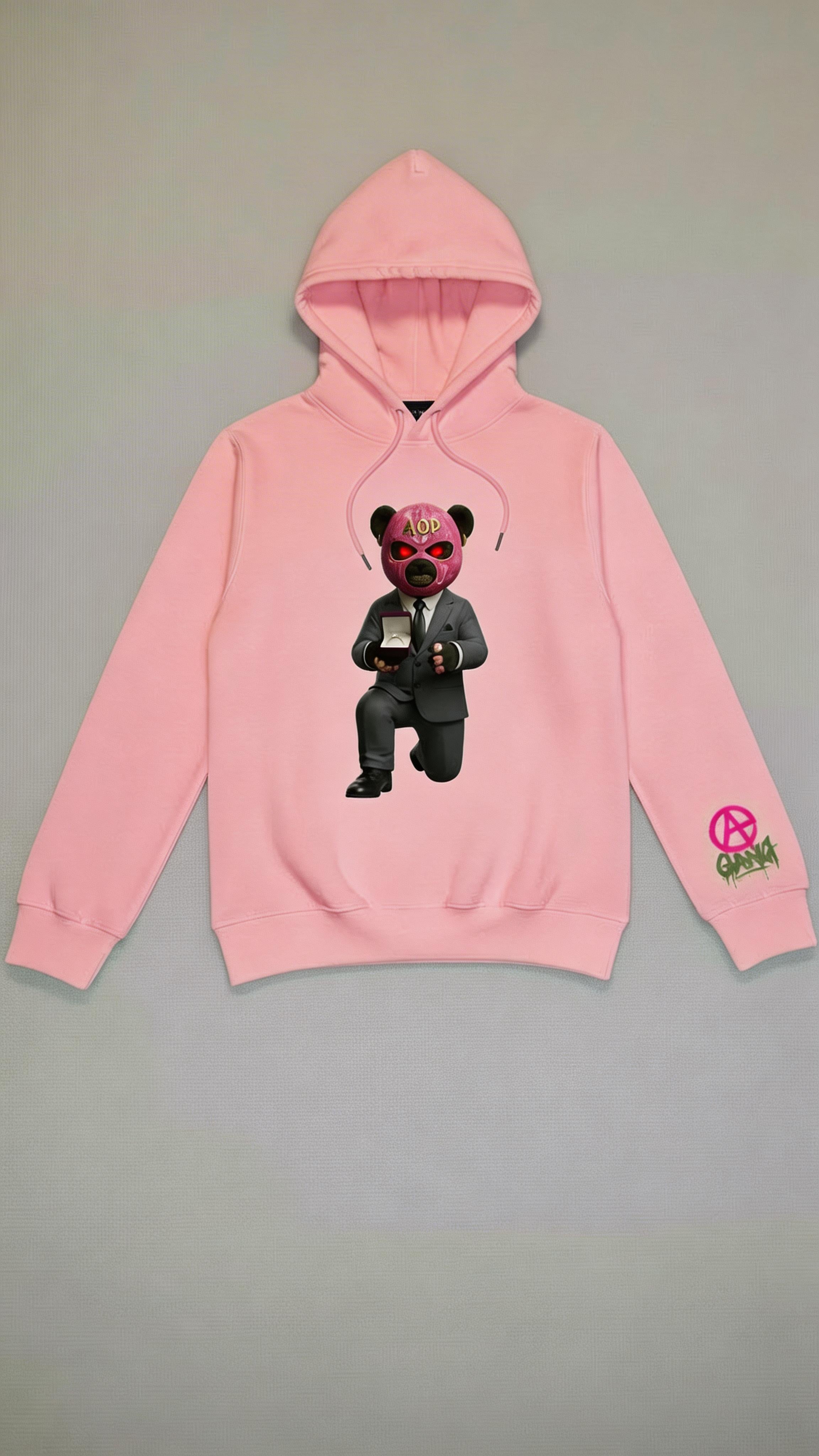 Sweat à Capuche Aop Gang Official