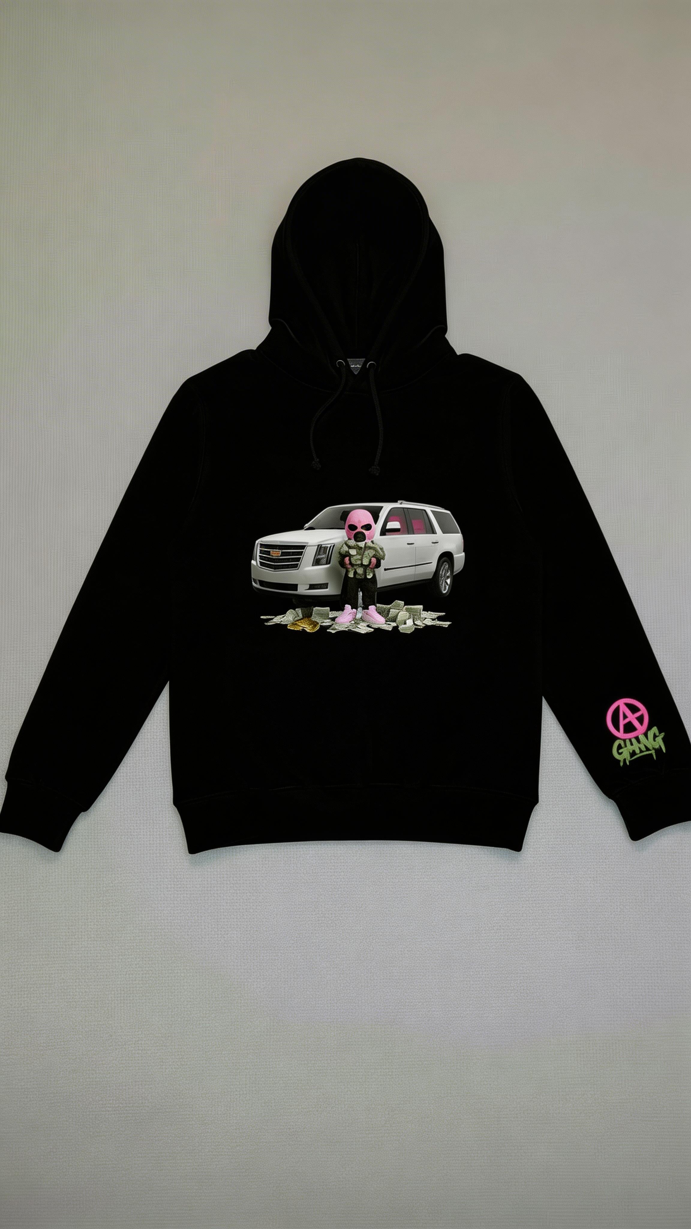 Sweat à Capuche Aop Gang Official