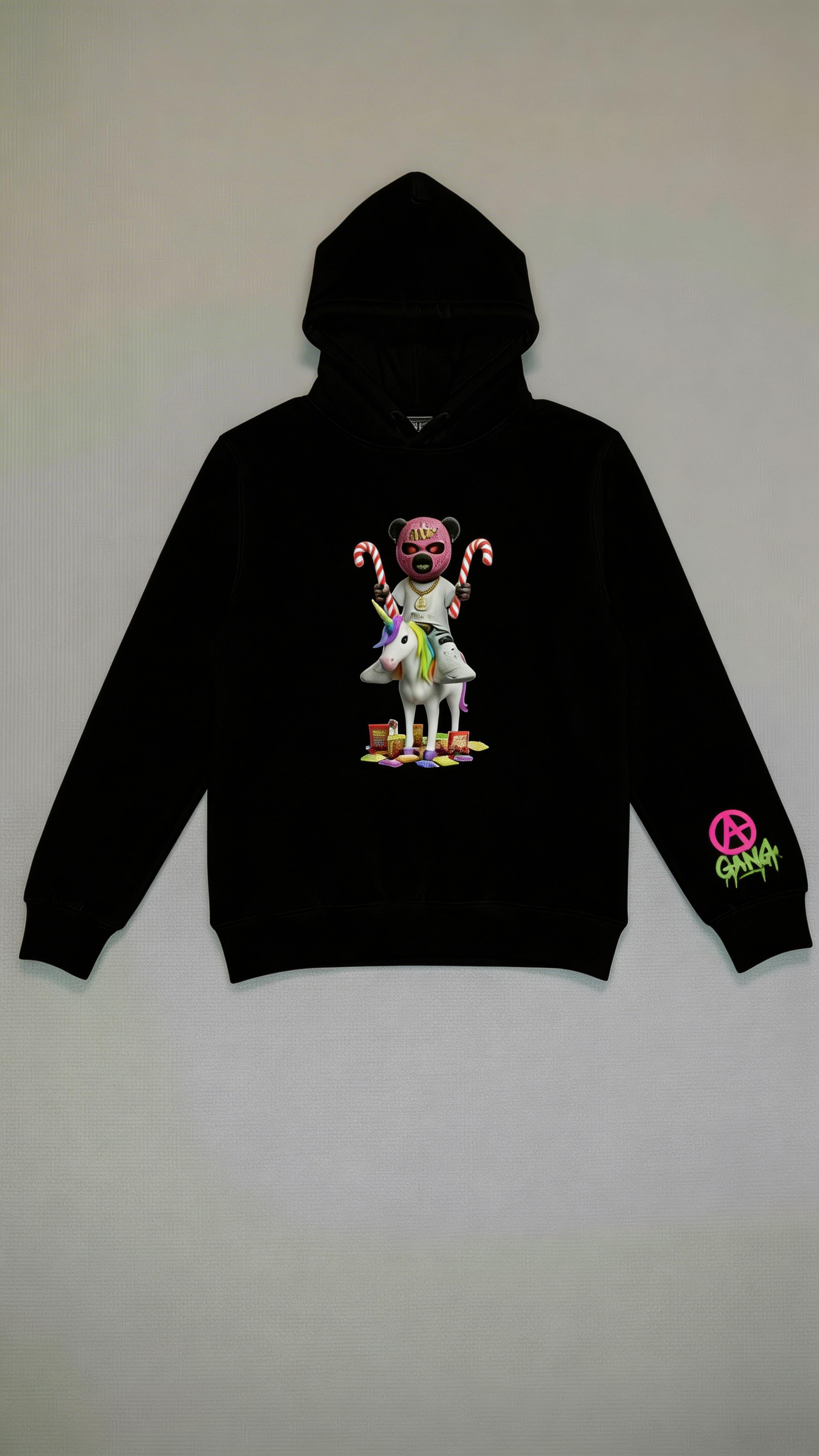 Sweat à Capuche Aop Gang Official