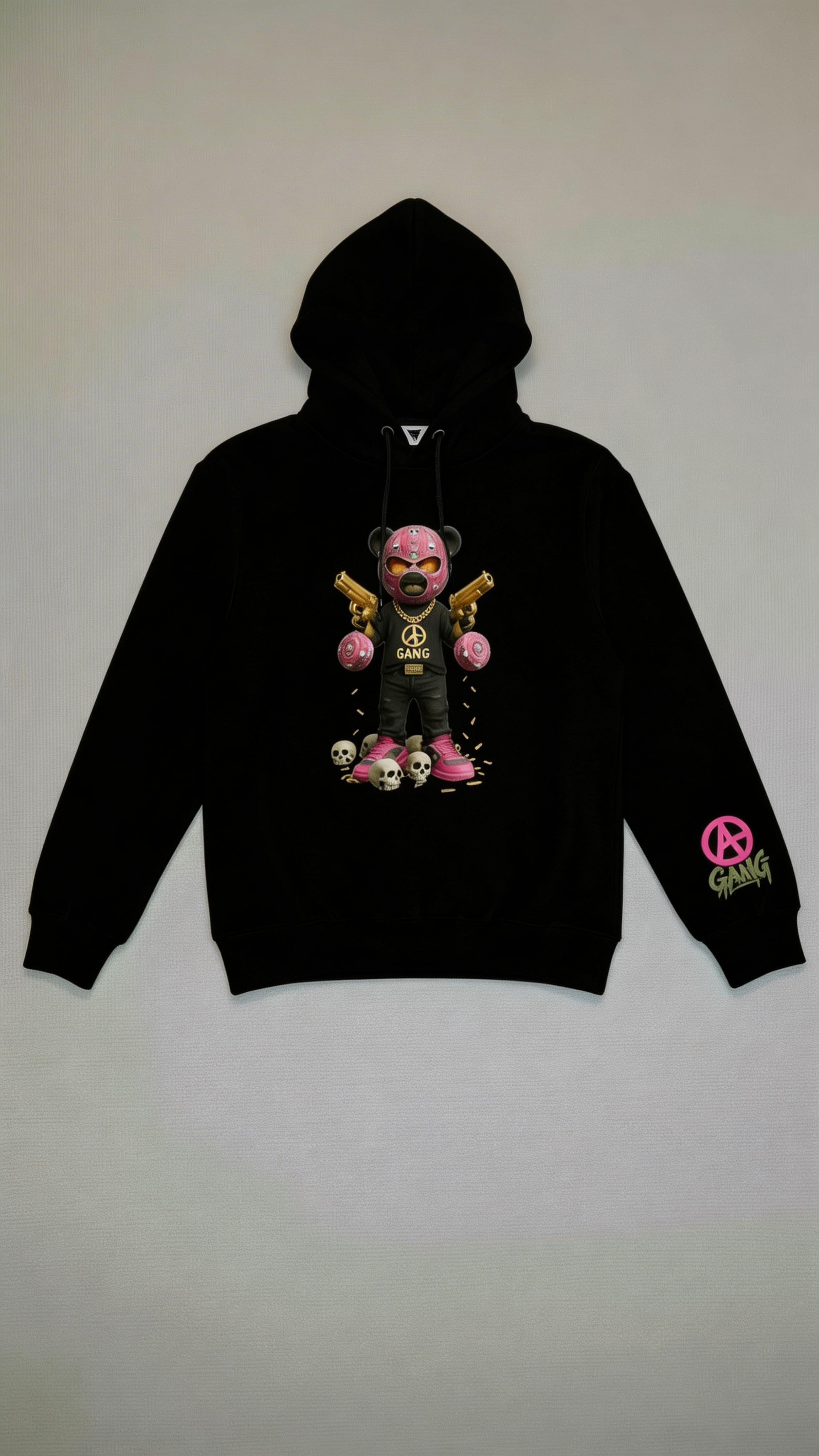 Sweat à Capuche Aop Gang Official