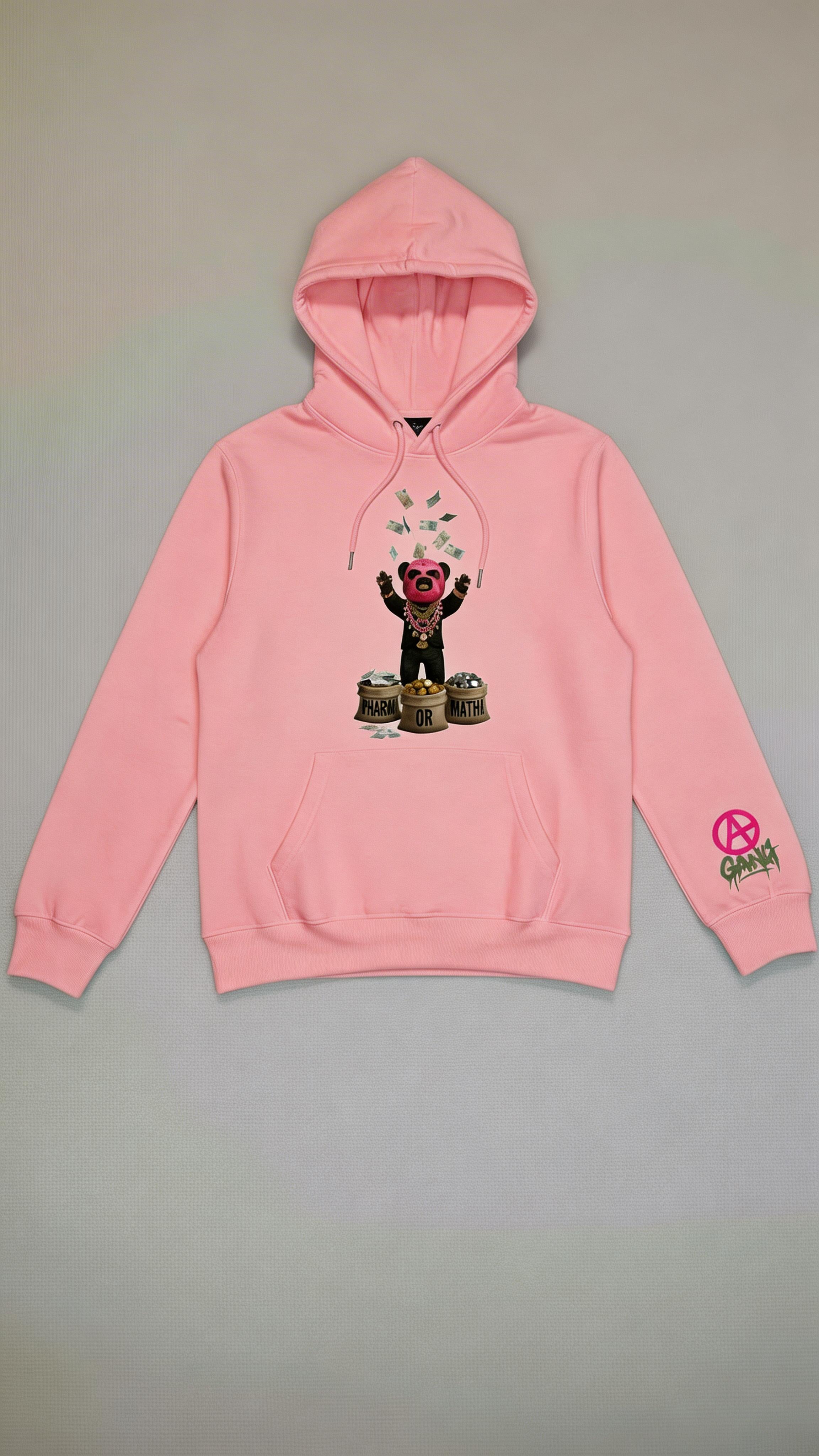 Sweat à Capuche Aop Gang Official