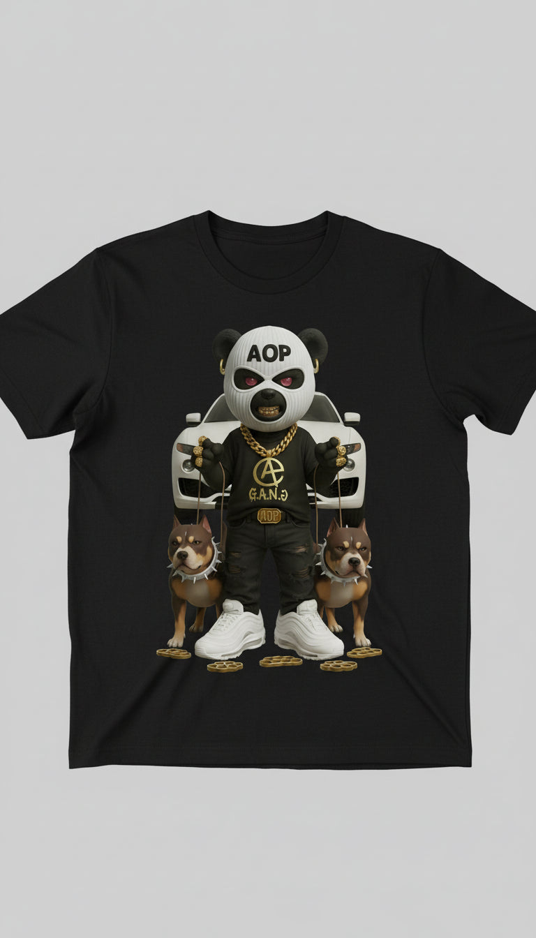 T-shirt à manches courte Aop Gang Official
