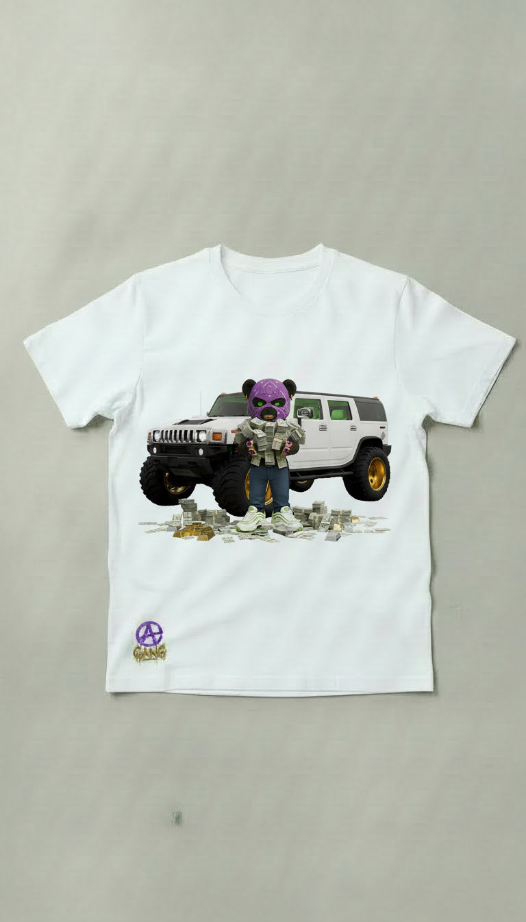 T-shirt à Manches courtes Aop Gang Official