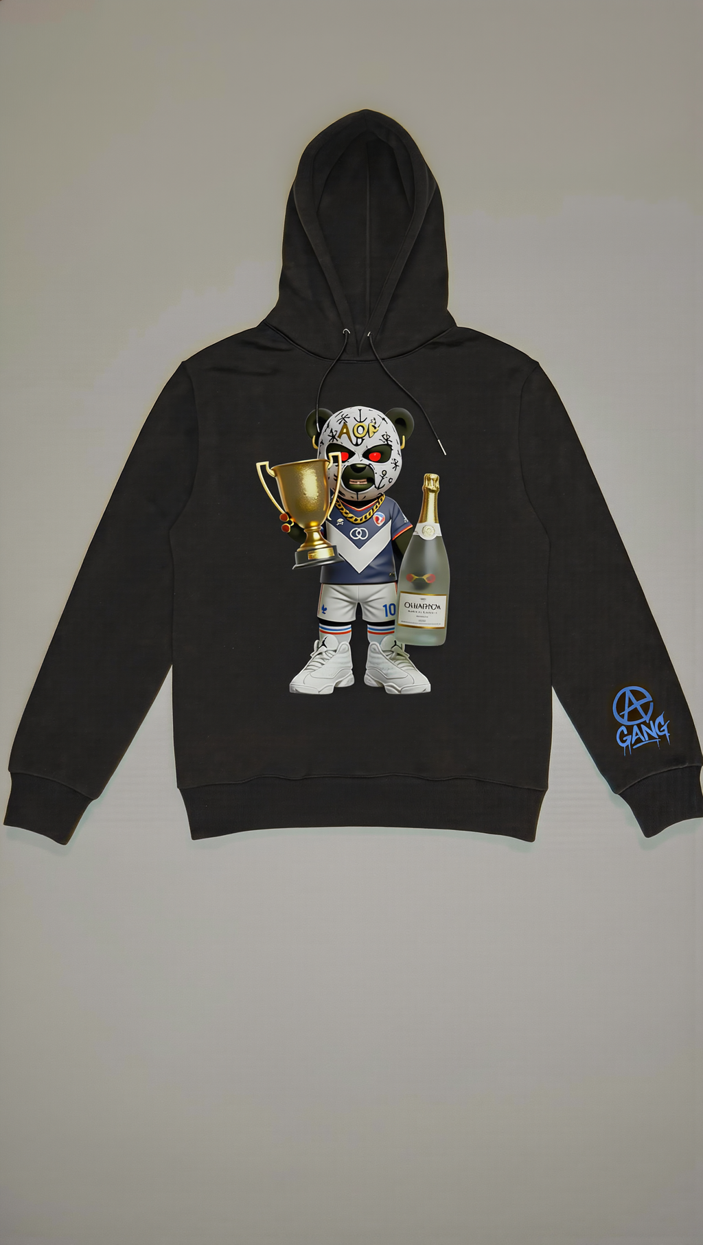 Sweat à Capuche Aop Gang Official