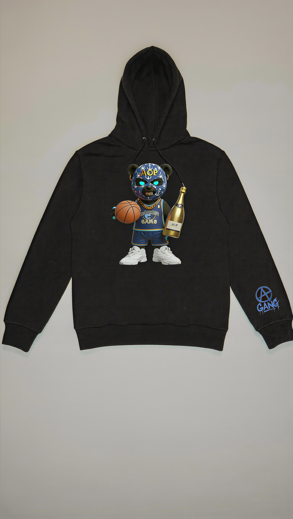 Sweat à Capuche Aop Gang Official