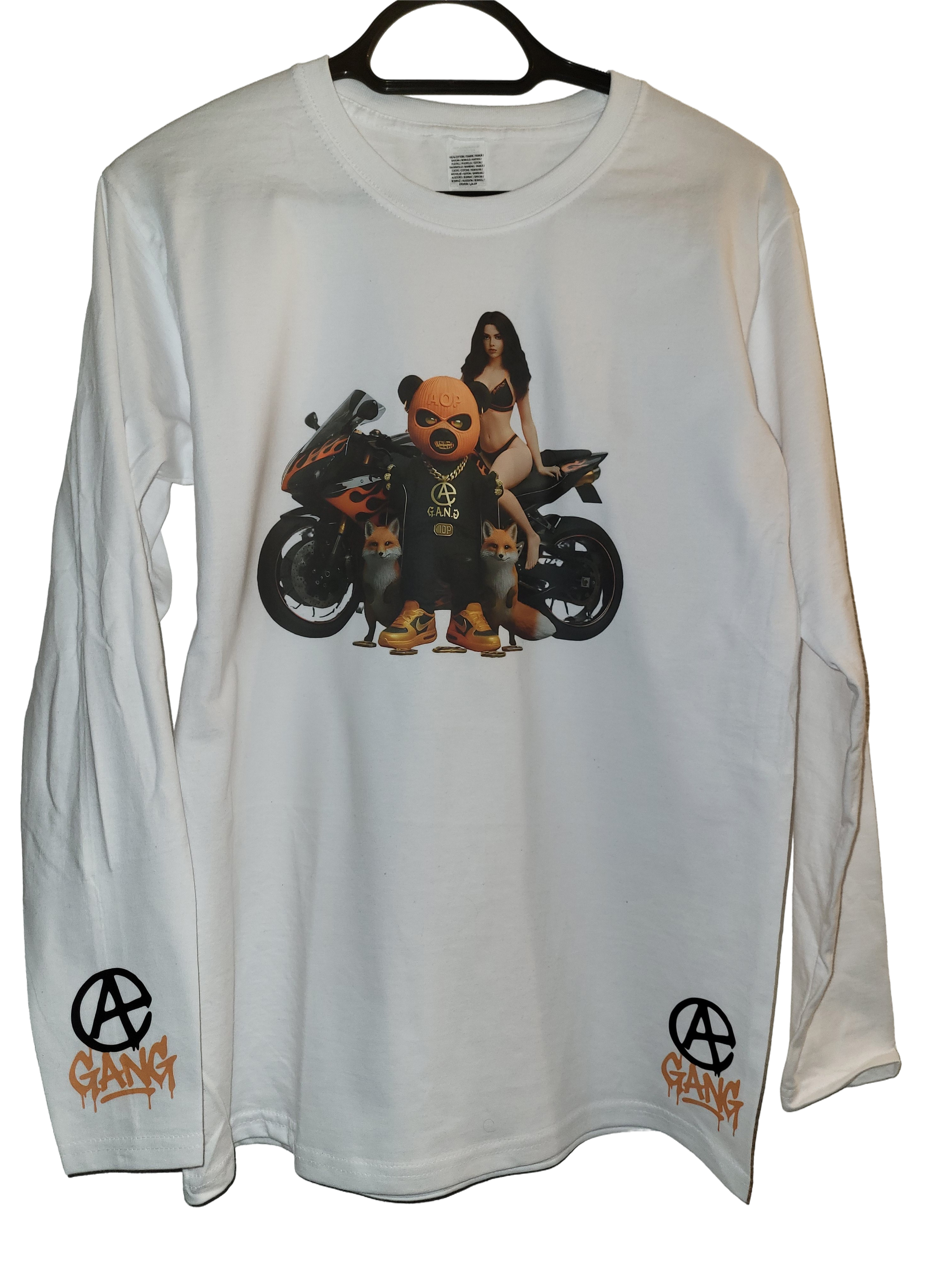 T-shirt à Manches Longues Aop Gang Official