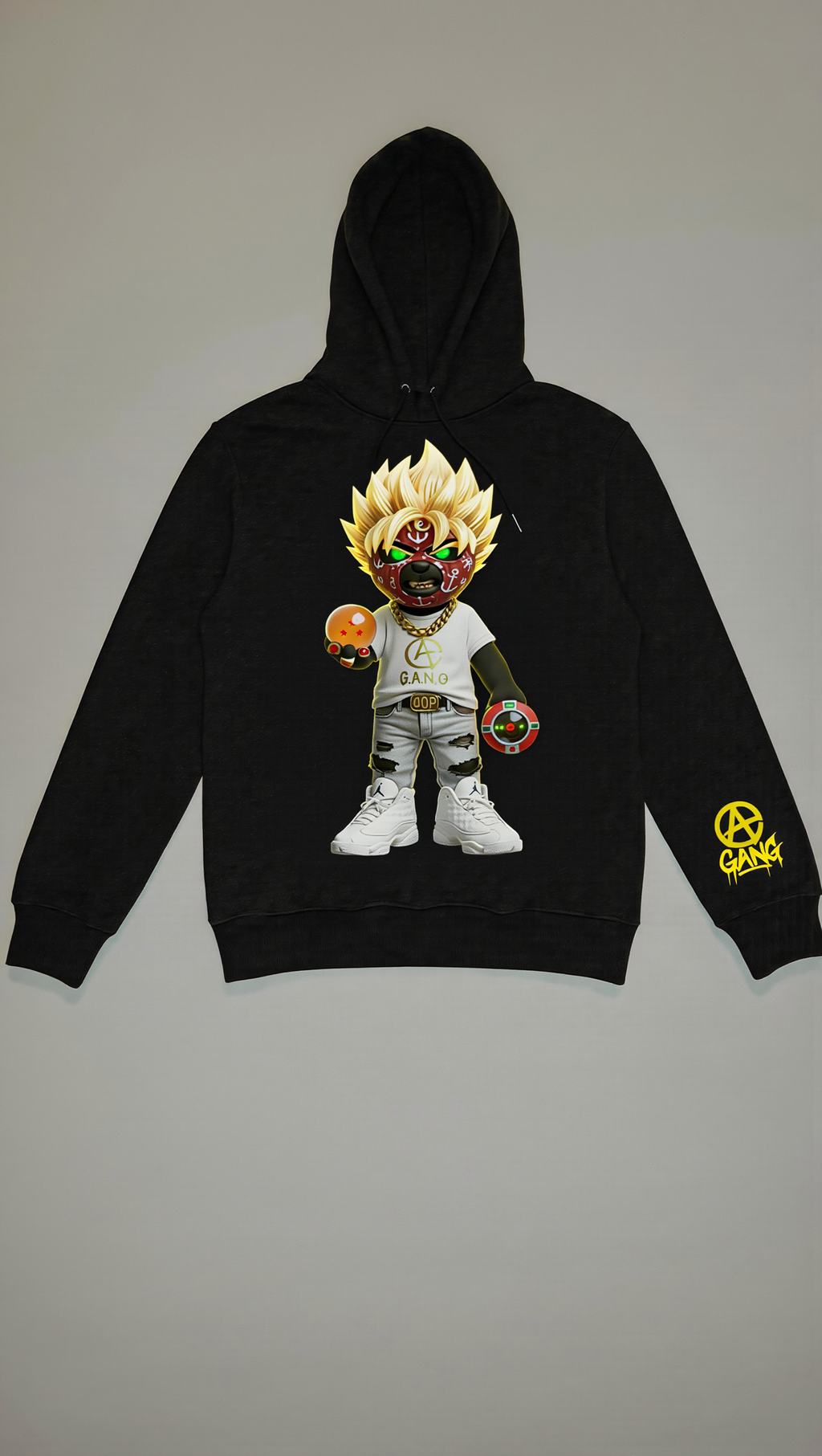 Sweat à Capuche Aop Gang Official