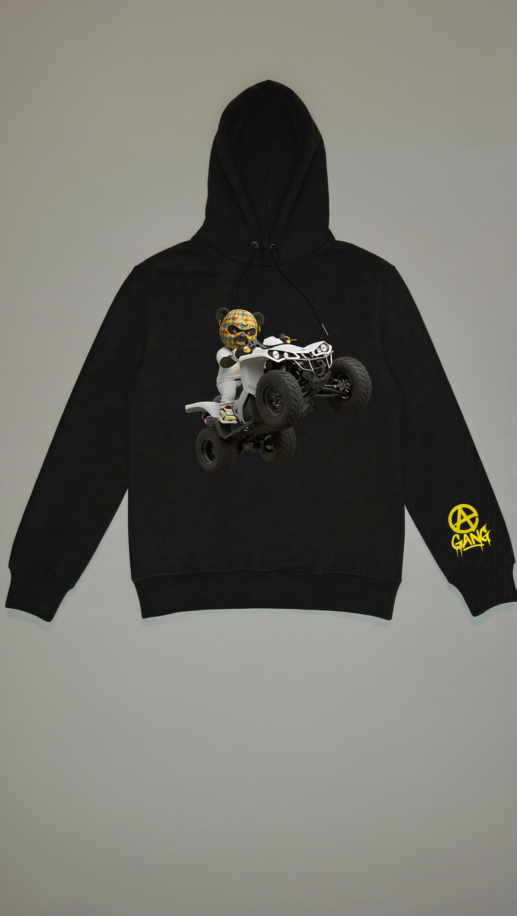 Sweat à Capuche Aop Gang Official
