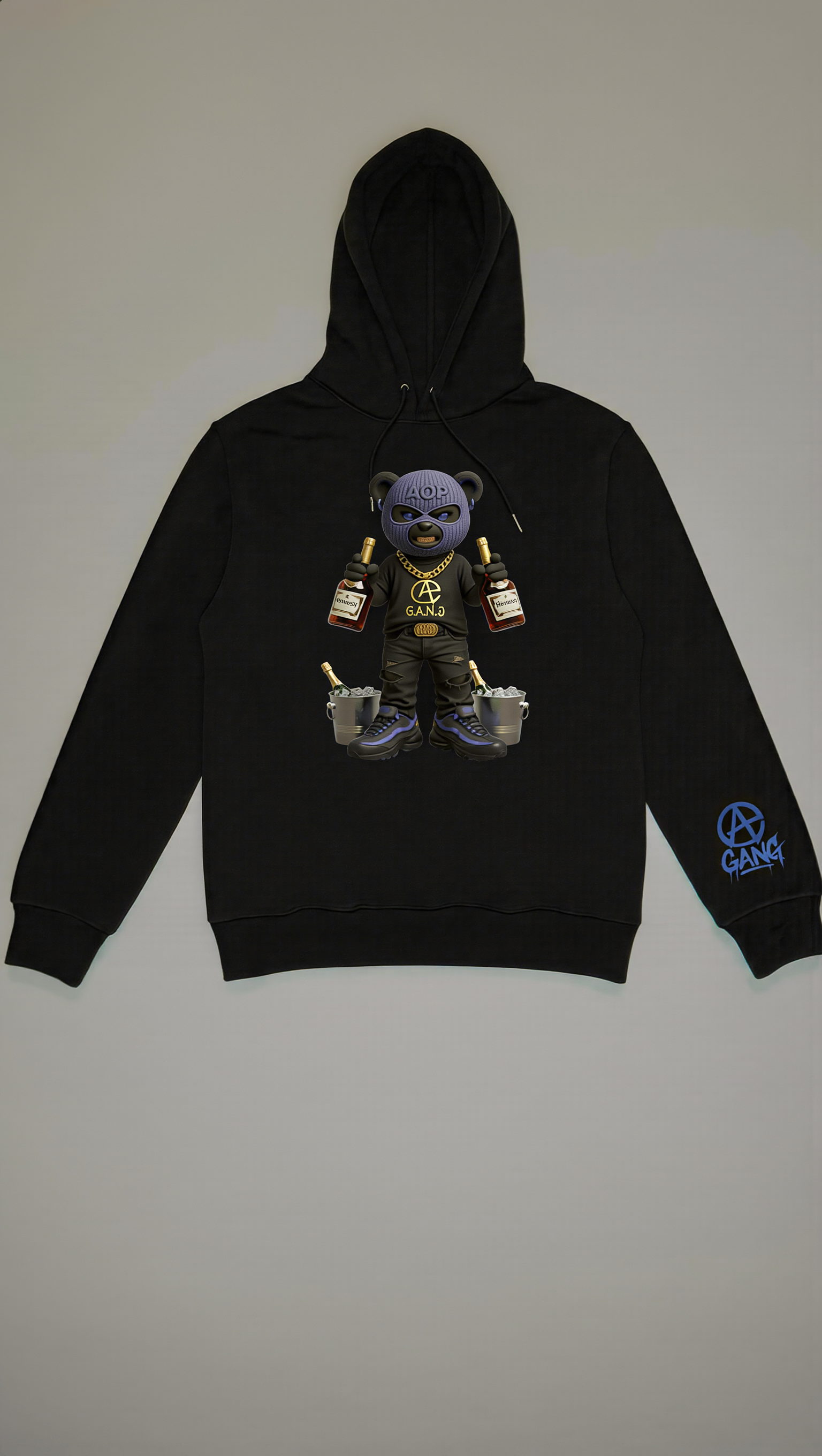 Sweat à Capuche Aop Gang Official