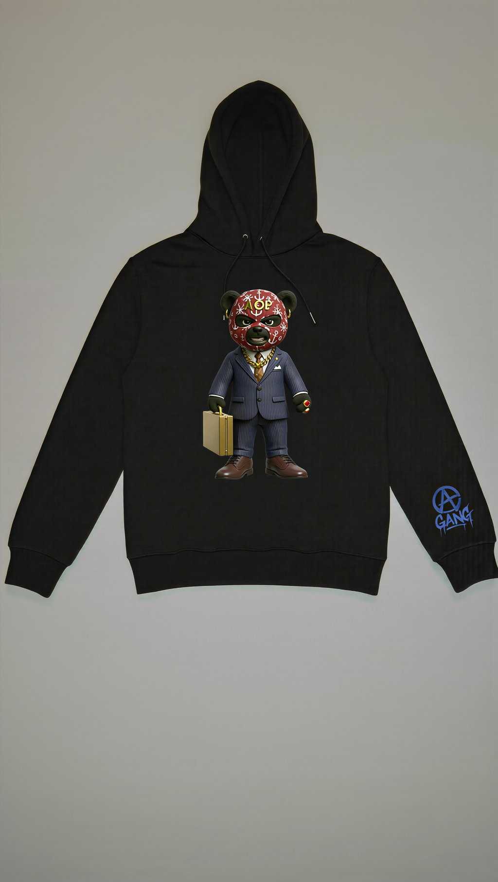 Sweat à Capuche Aop Gang Official