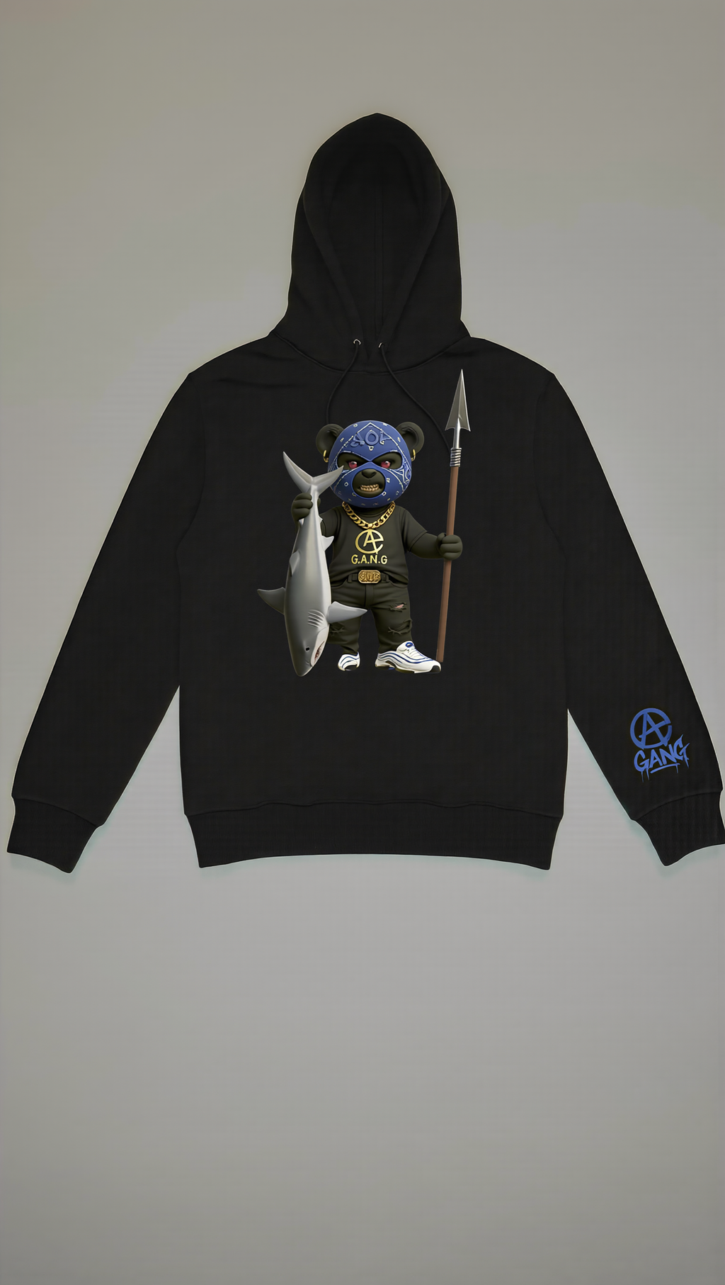 Sweat à Capuche Aop Gang Official