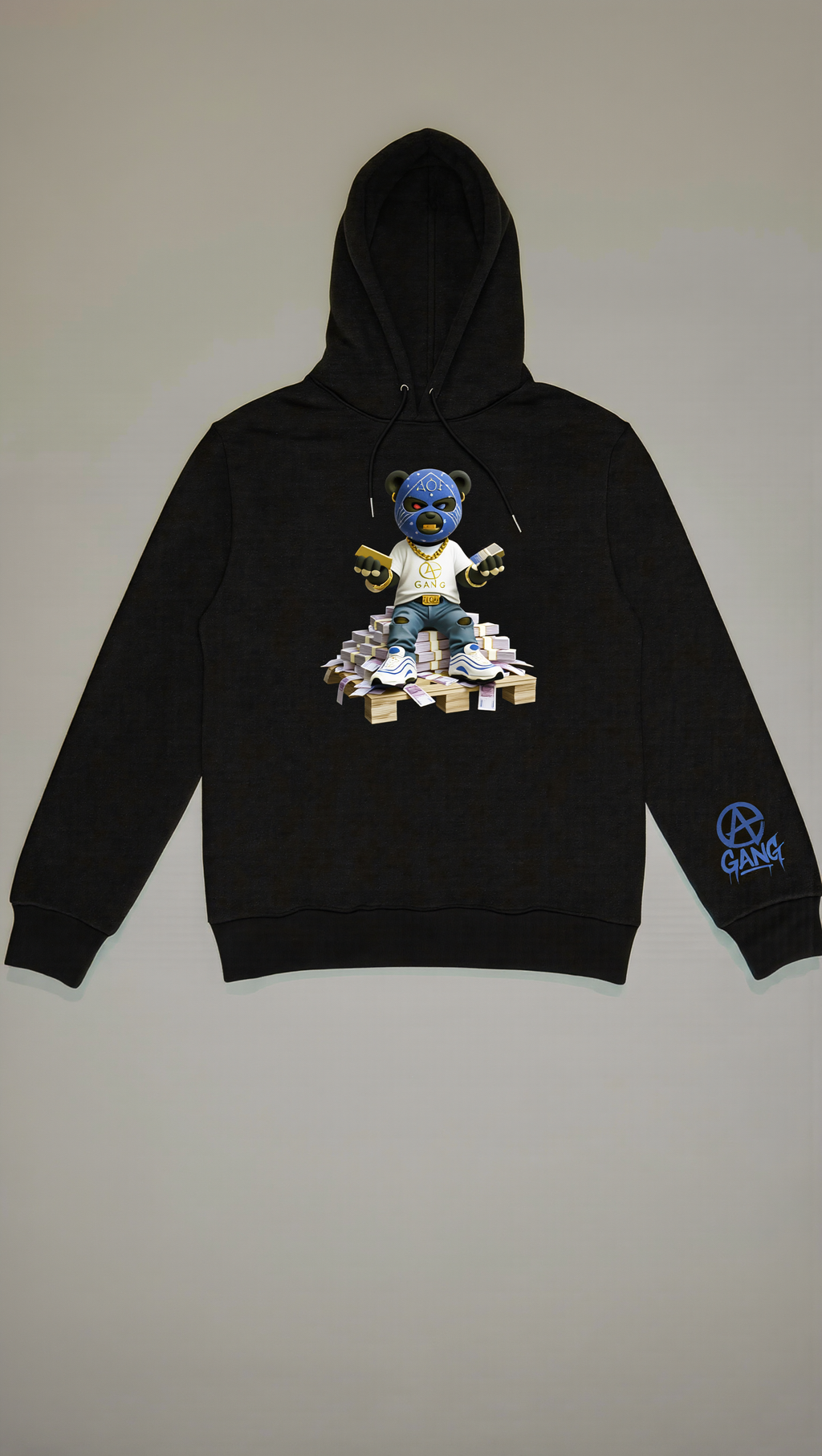 Sweat à Capuche Aop Gang Official
