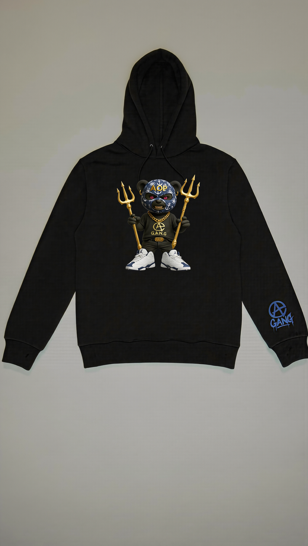 Sweat à Capuche Aop Gang Official