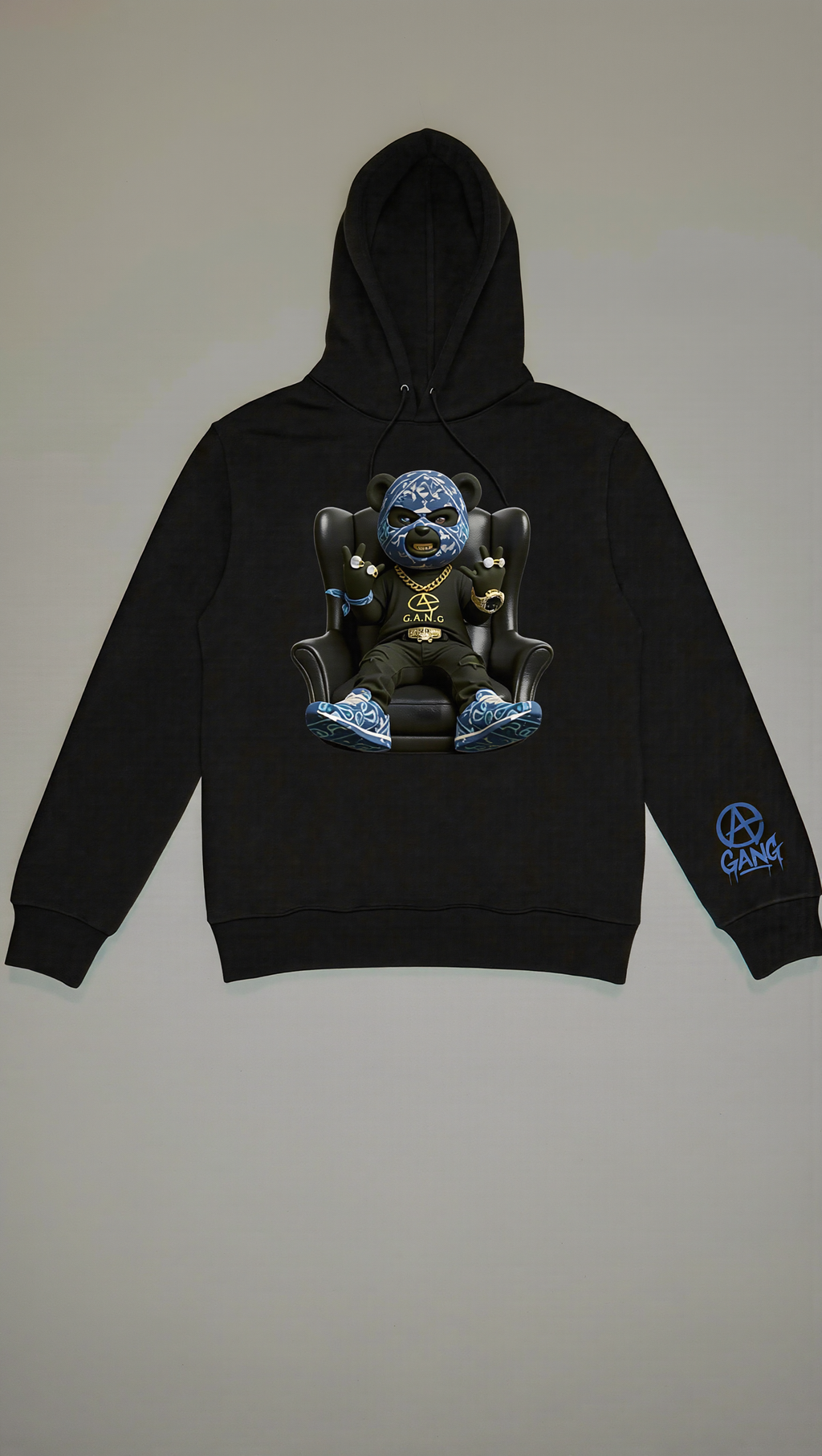 Sweat à Capuche Aop Gang Official