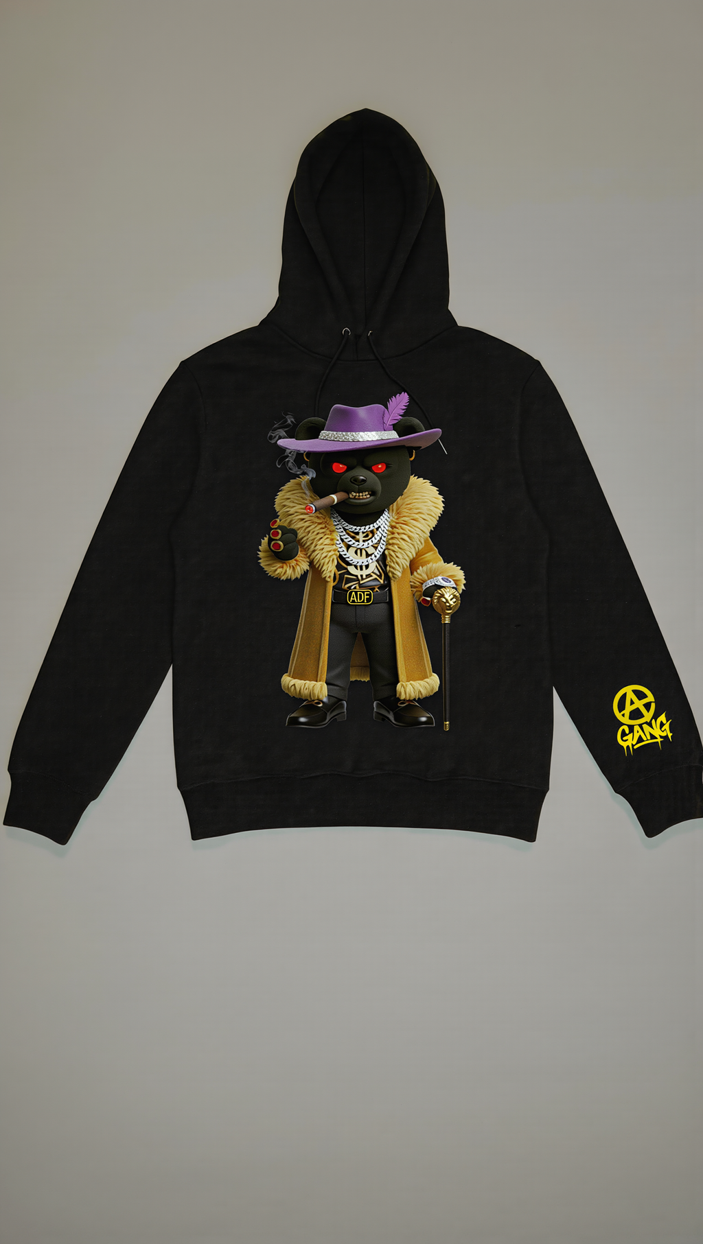 Sweat à Capuche Aop Gang Official