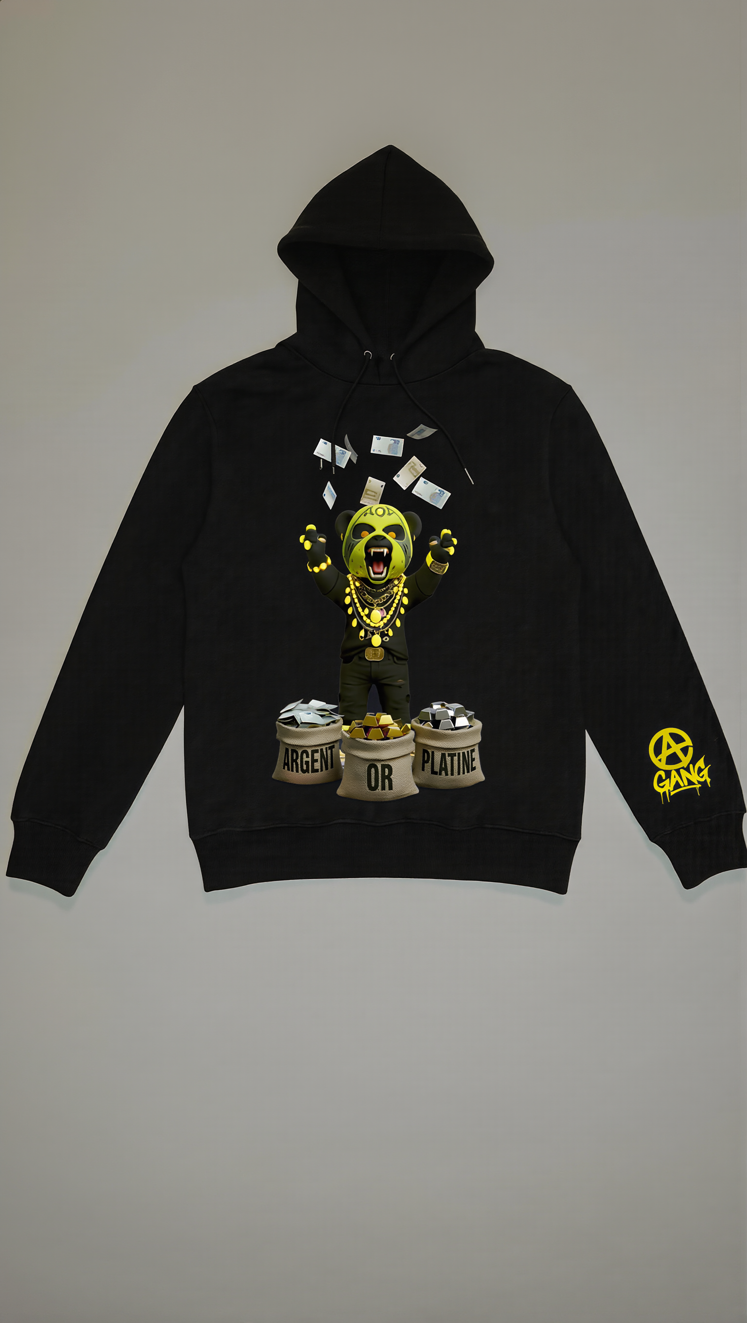 Sweat à Capuche Aop Gang Official
