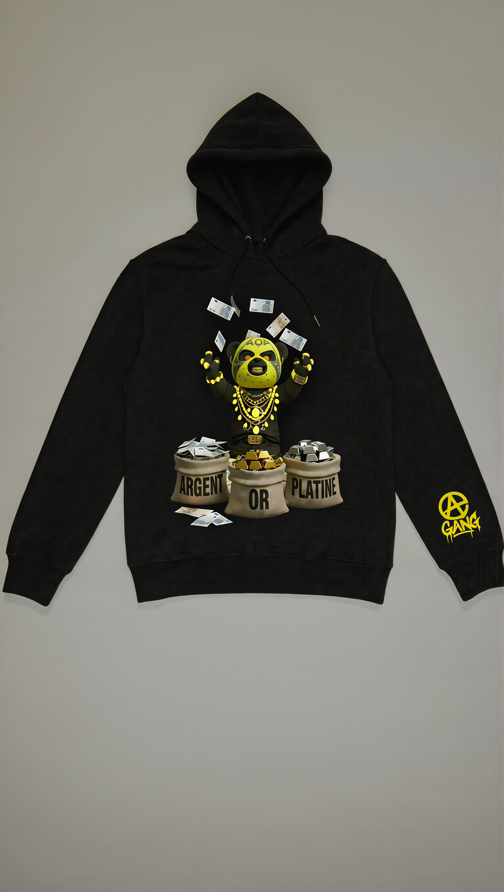 Sweat à Capuche Aop Gang Official